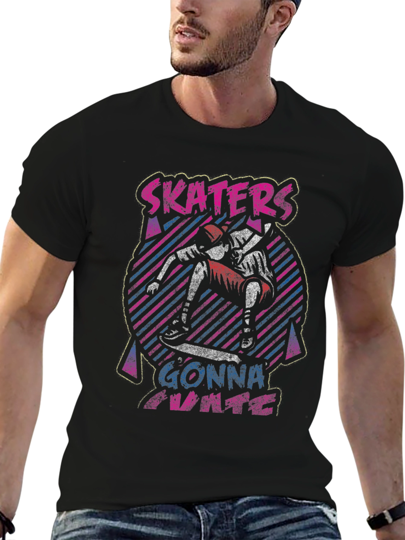 Skaters Gonna Skate Graphic Tee