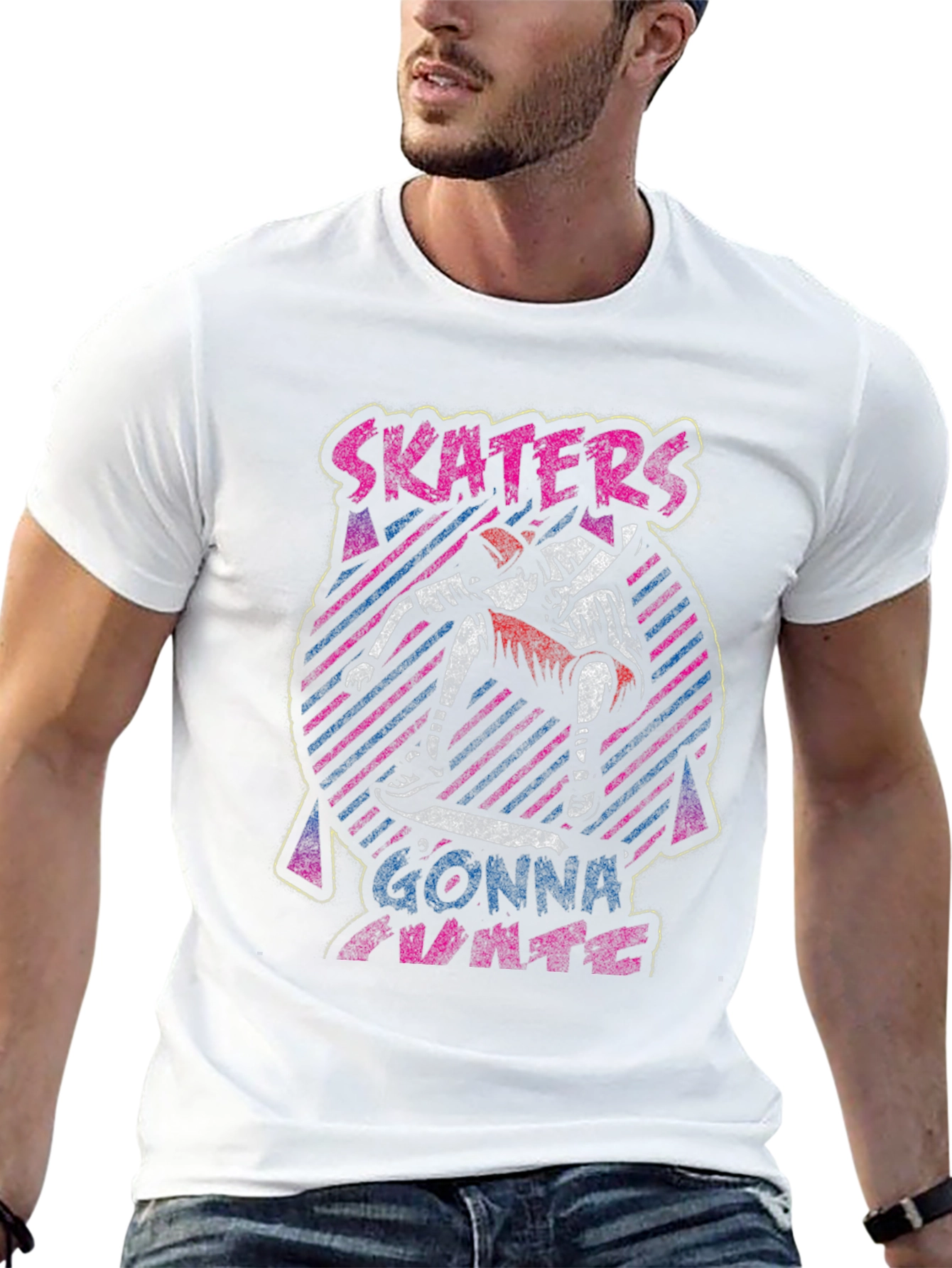 Skaters Gonna Skate Graphic Tee