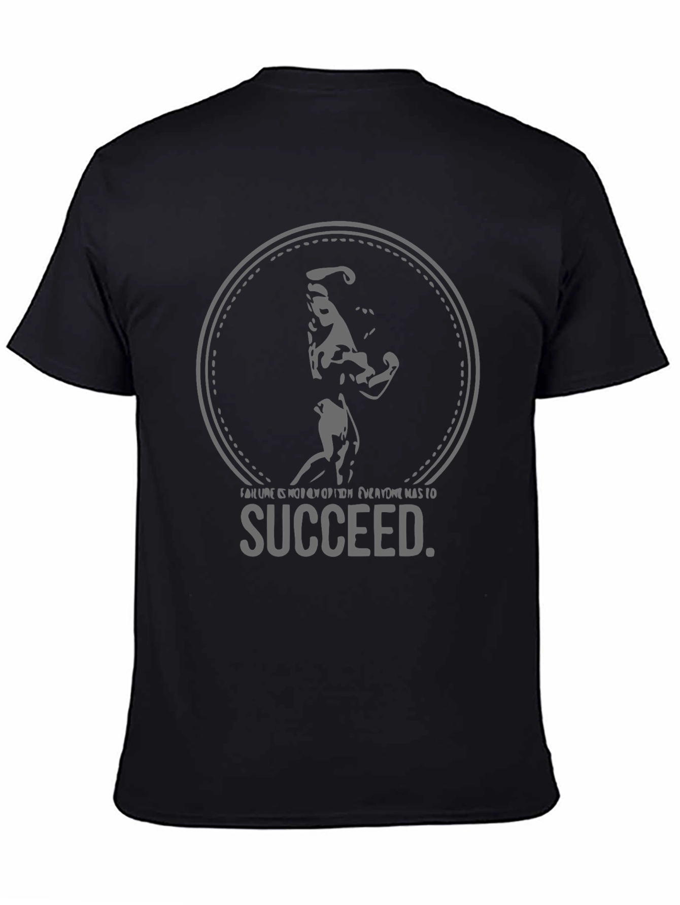 Motivational Bodybuilder T-Shirt: Failure is Not An Option