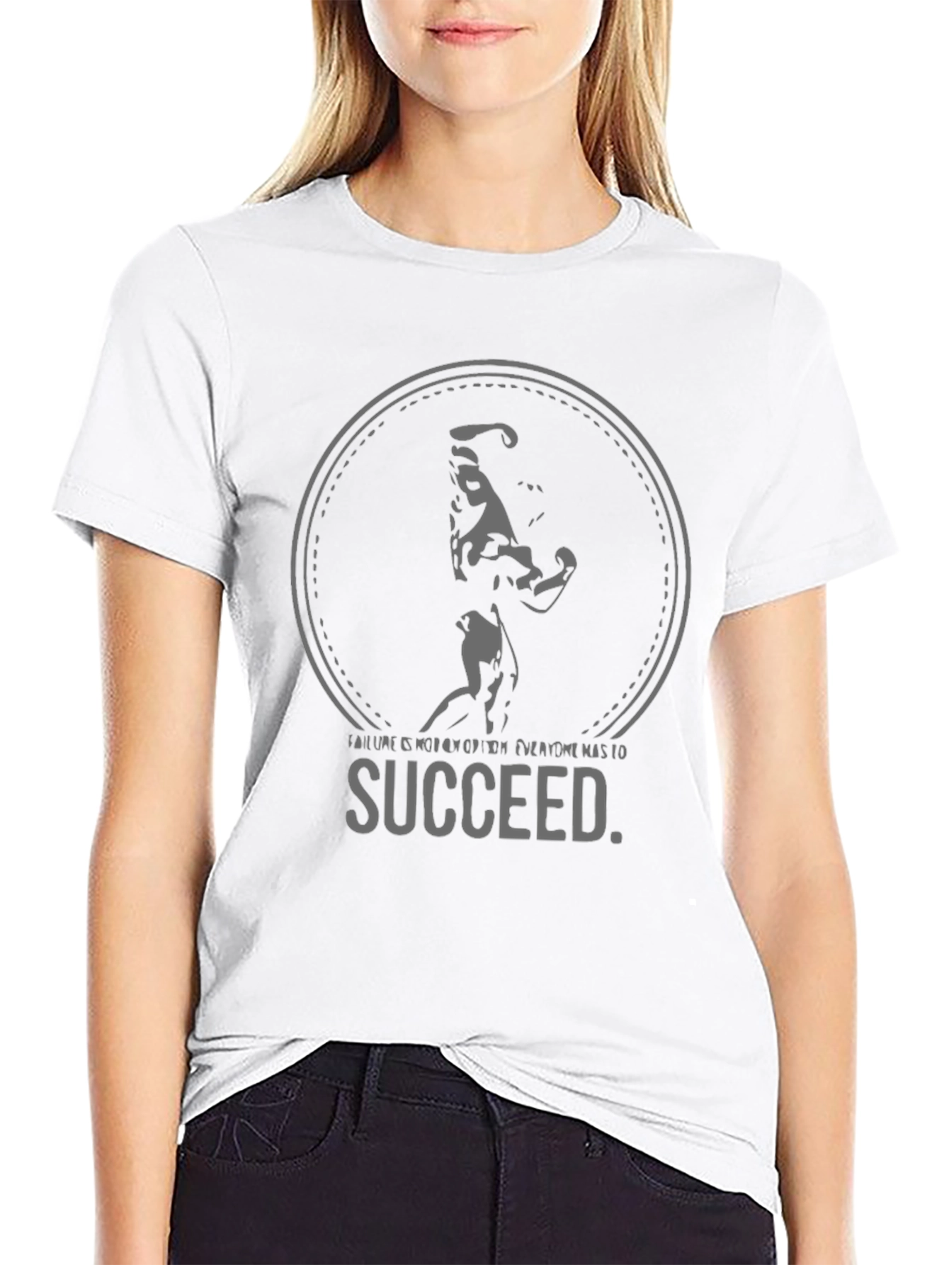 Motivational Bodybuilder T-Shirt: Failure is Not An Option
