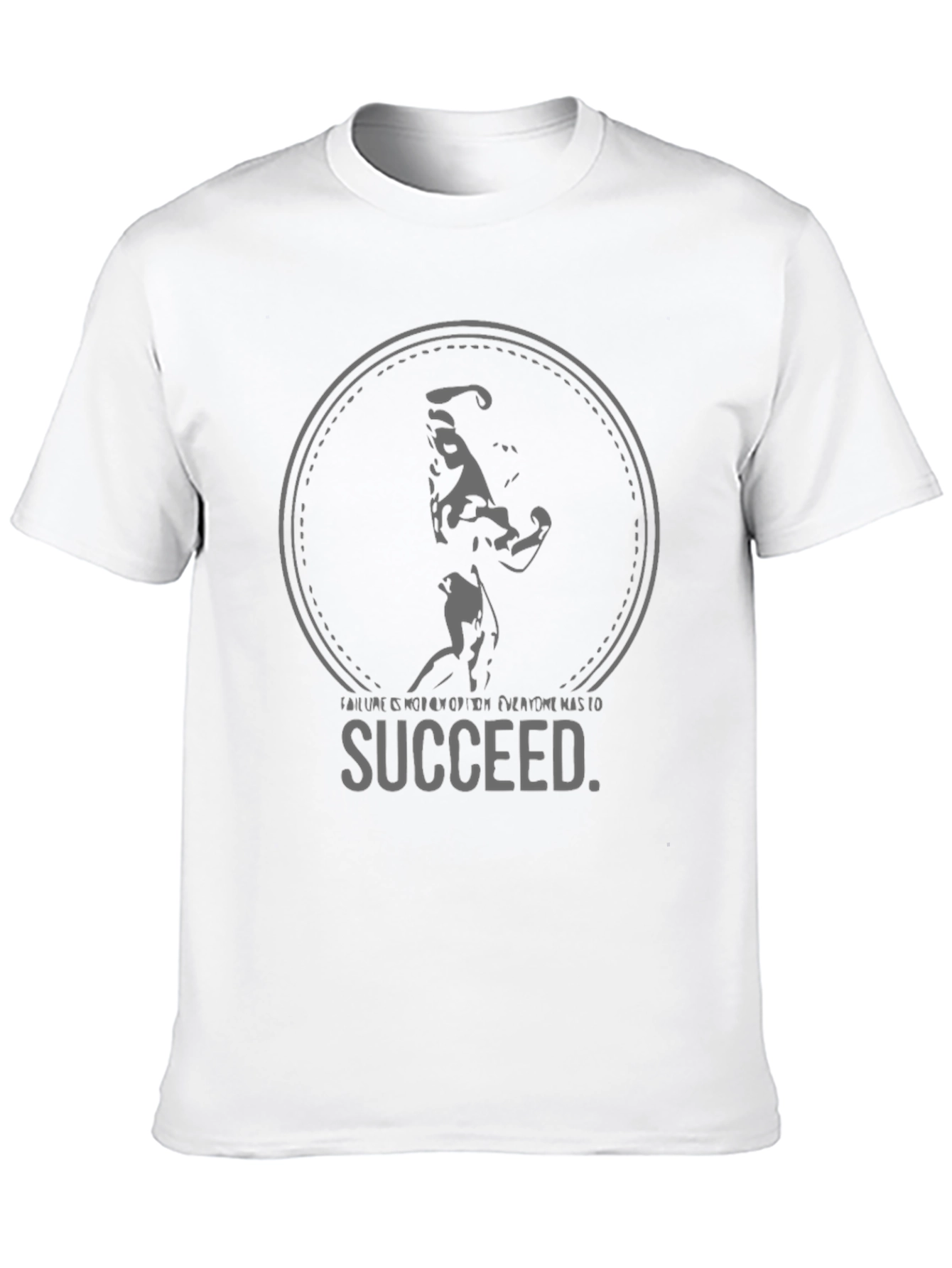 Motivational Bodybuilder T-Shirt: Failure is Not An Option