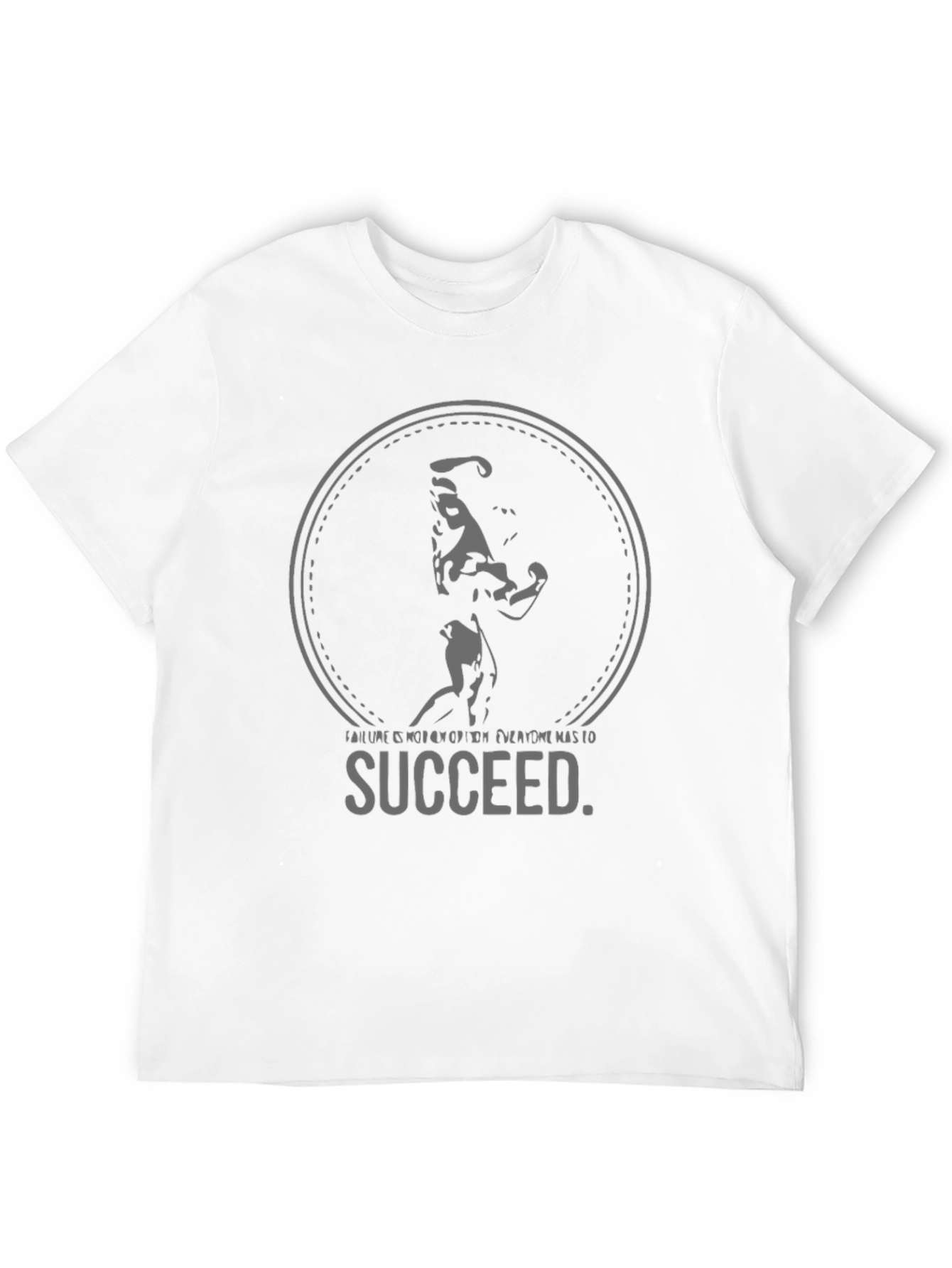 Motivational Bodybuilder T-Shirt: Failure is Not An Option