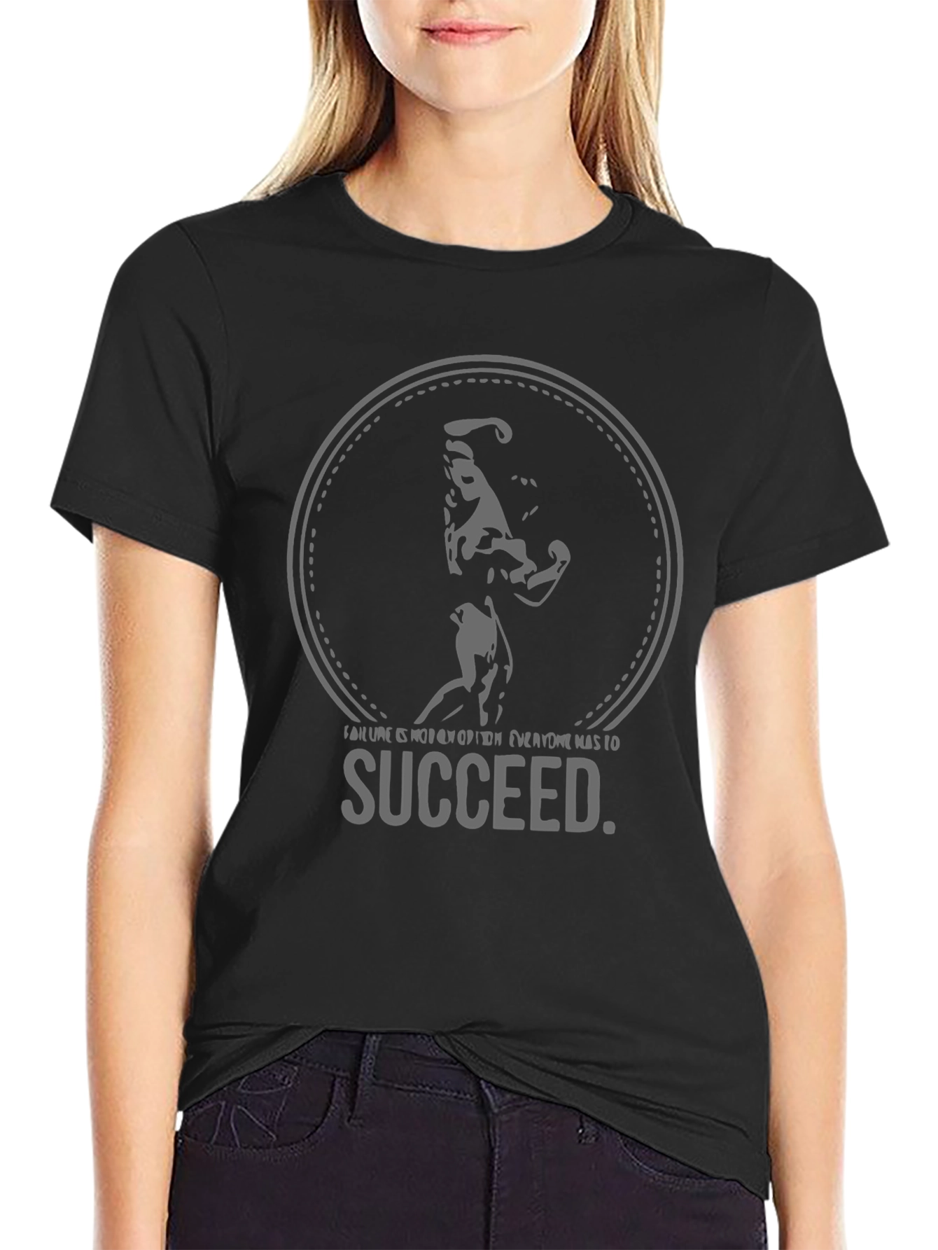 Motivational Bodybuilder T-Shirt: Failure is Not An Option