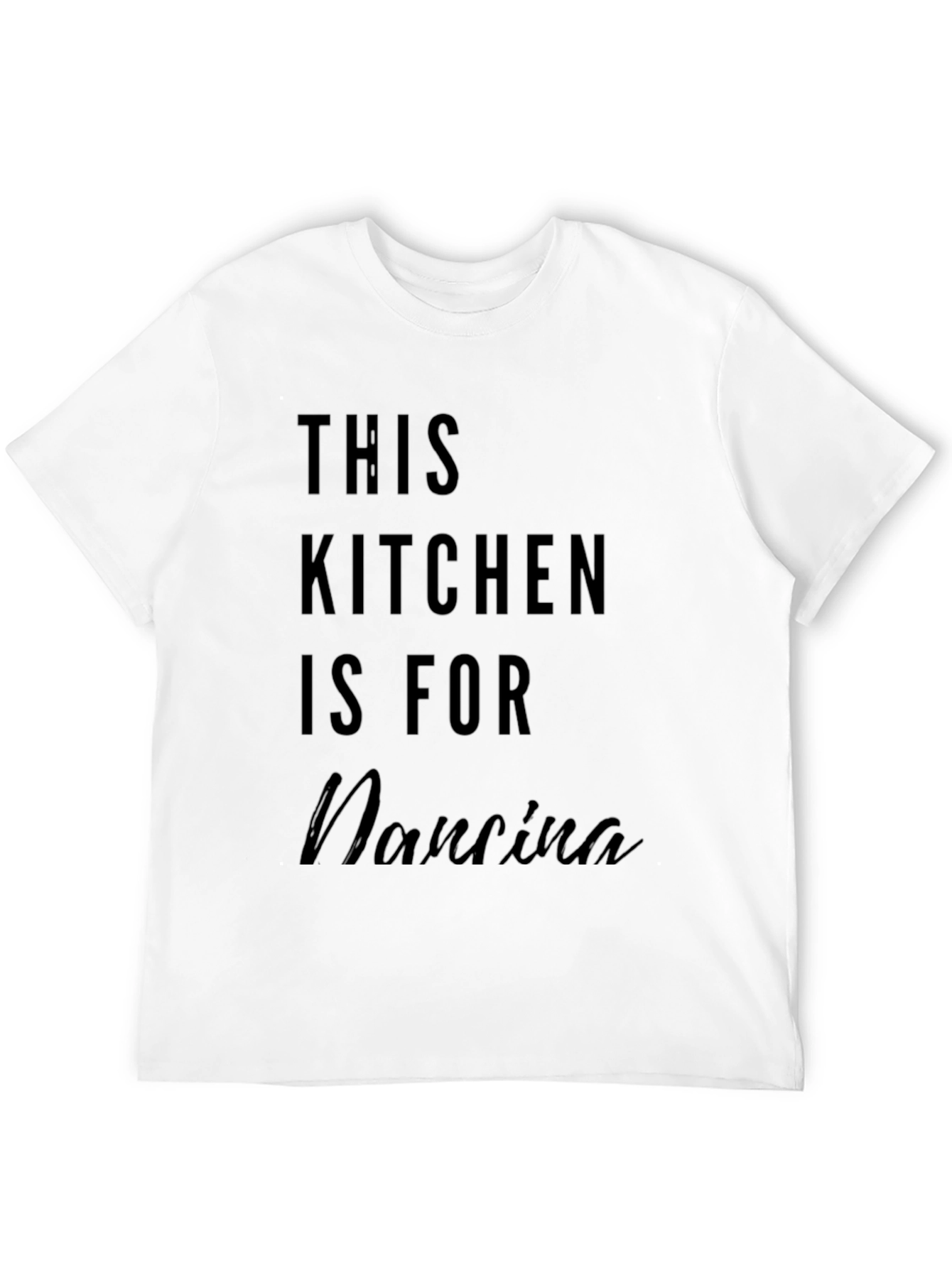 This Kitchen Is For Nanina - Black Tee