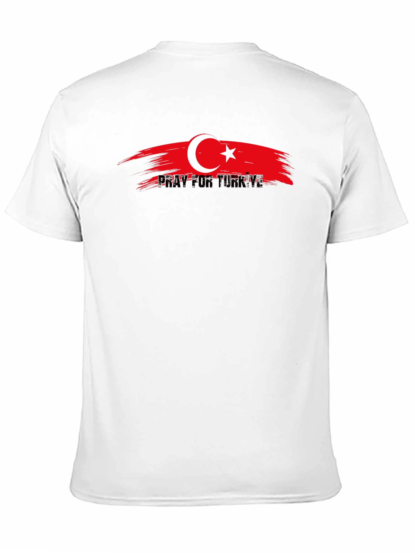 Pray for Turkiye Black T-Shirt