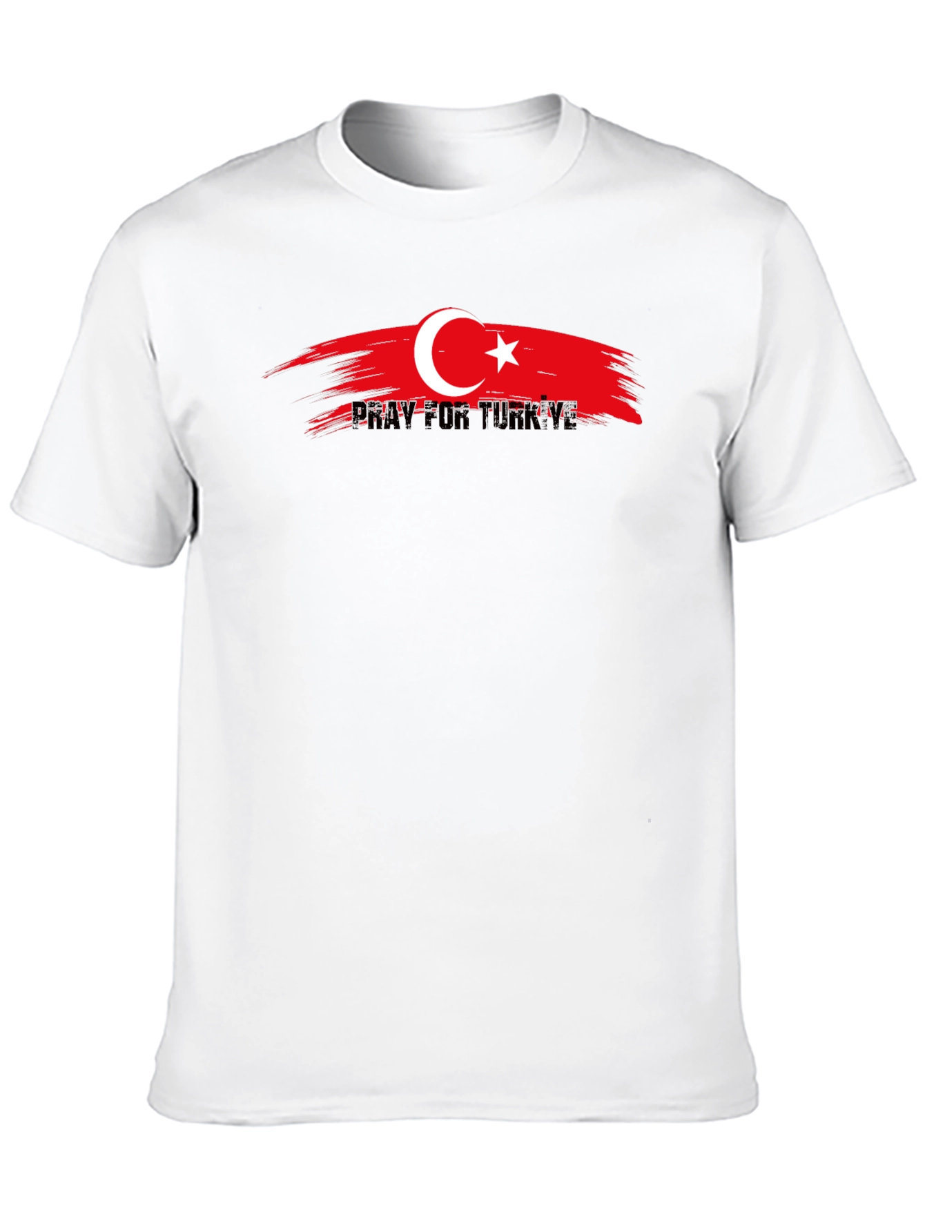 Pray for Turkiye Black T-Shirt
