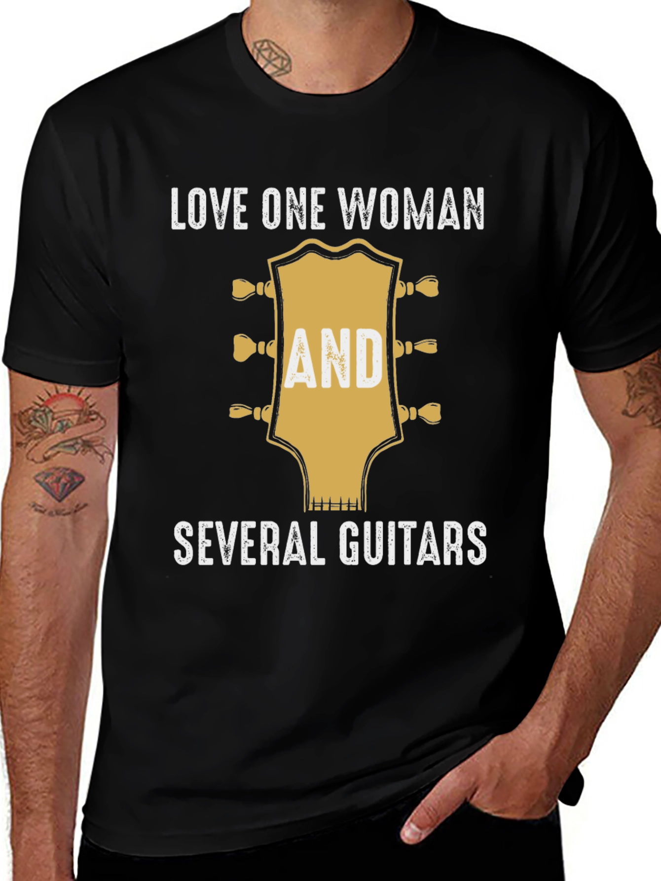 Love One Woman & Several Guitars T-Shirt