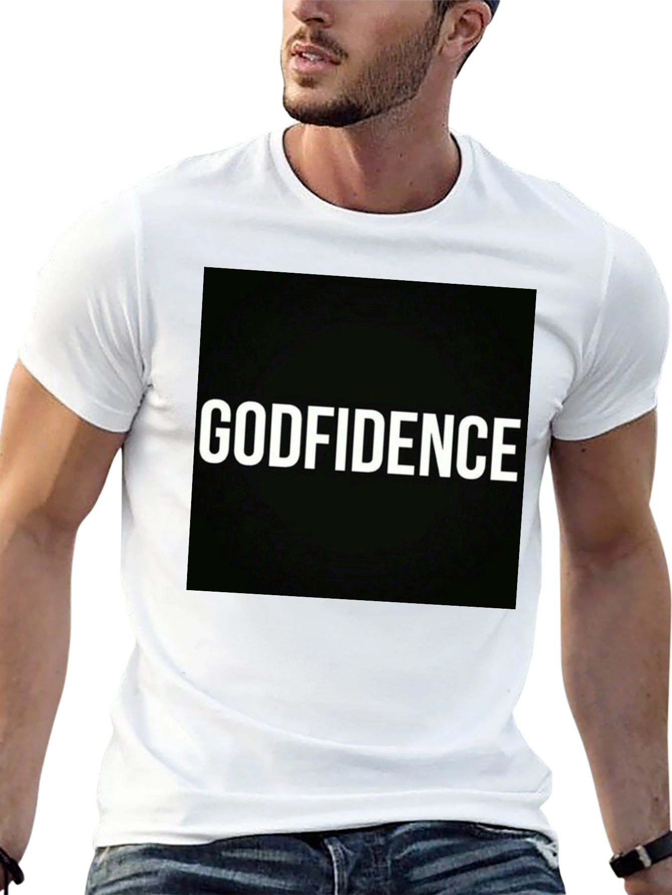 Godfidence Graphic Tee - Black
