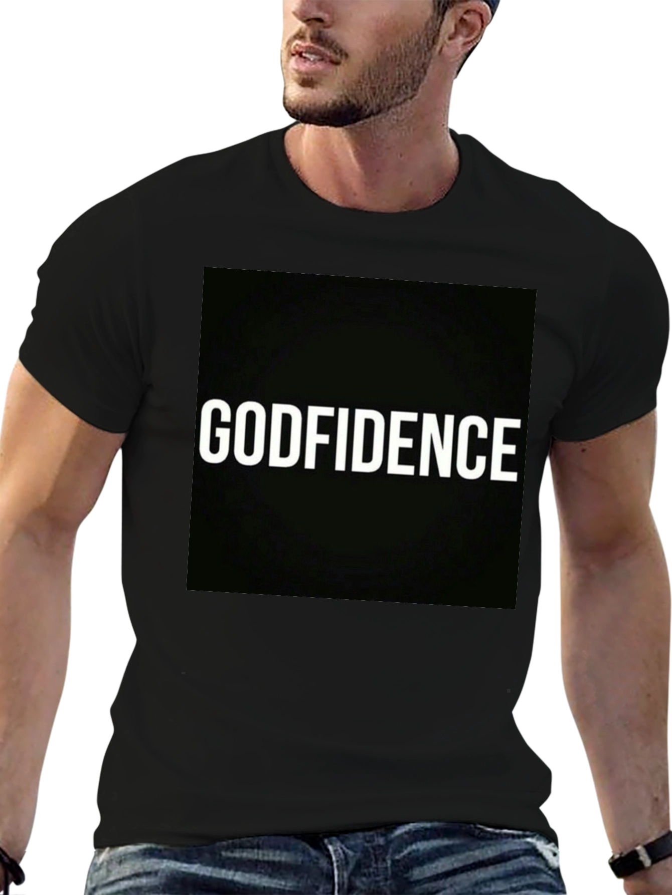 Godfidence Graphic Tee - Black