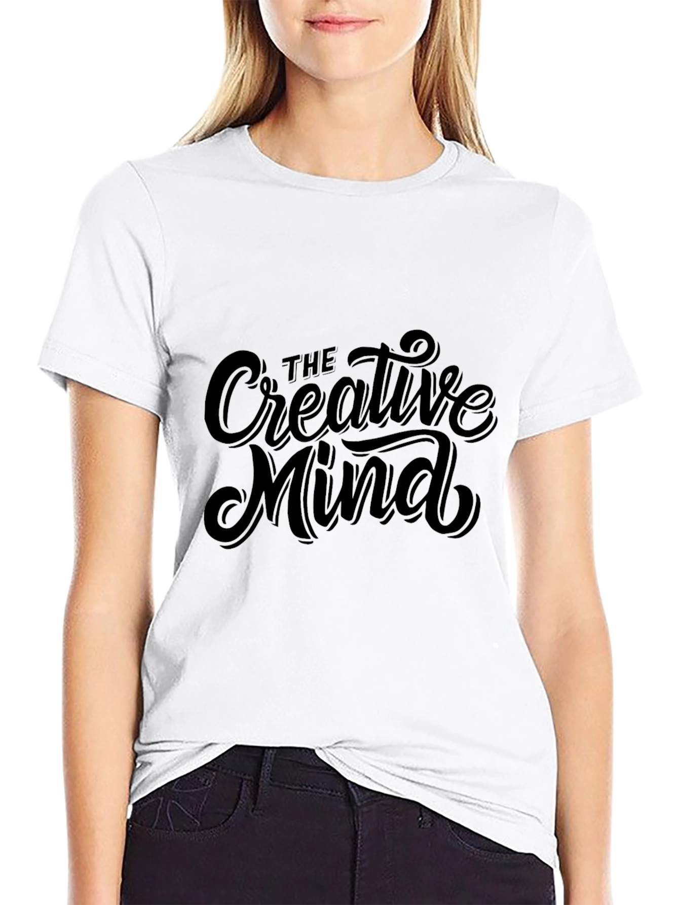 The Creative Mind Black Graphic Tee