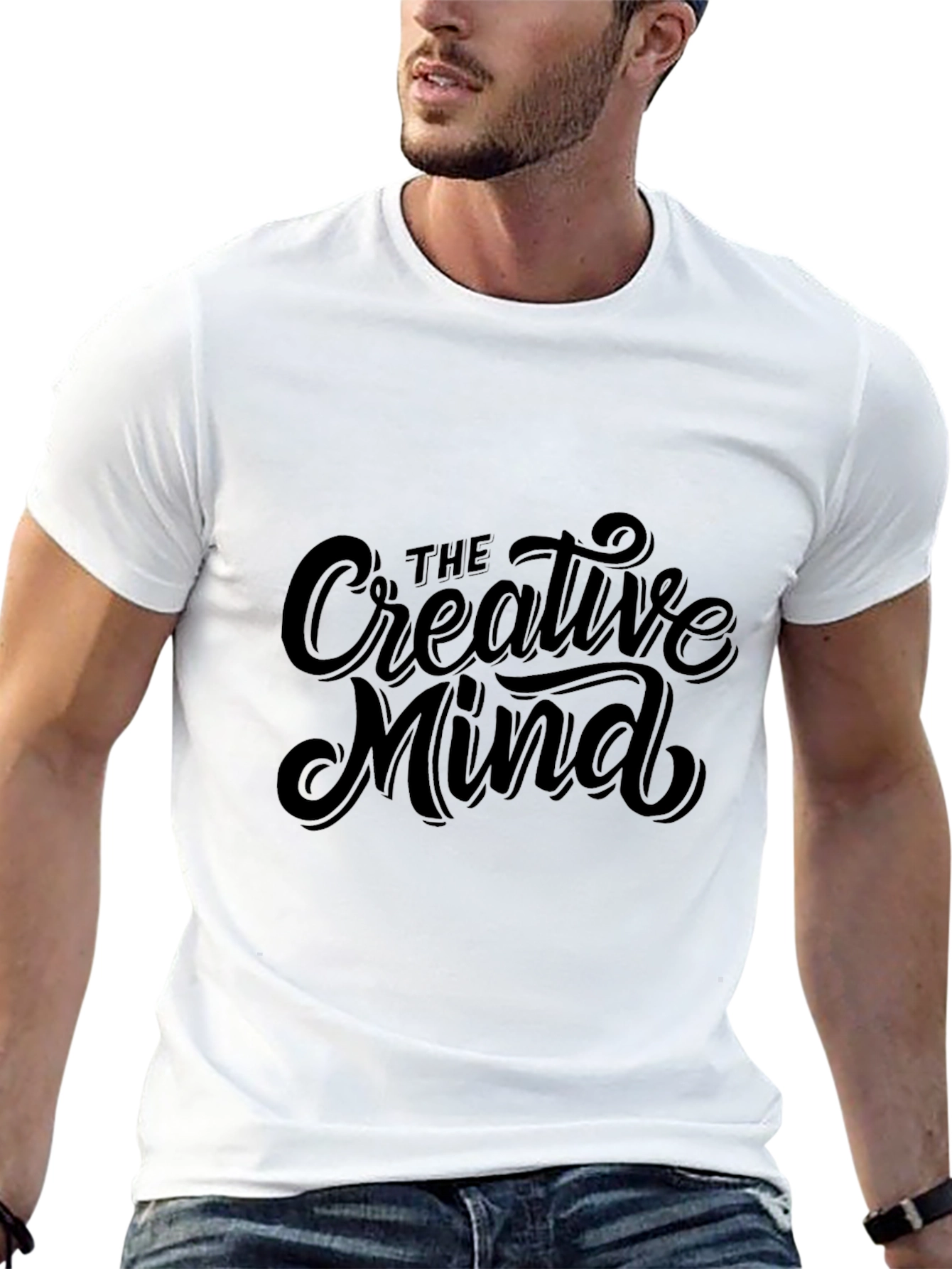 The Creative Mind Black Graphic Tee
