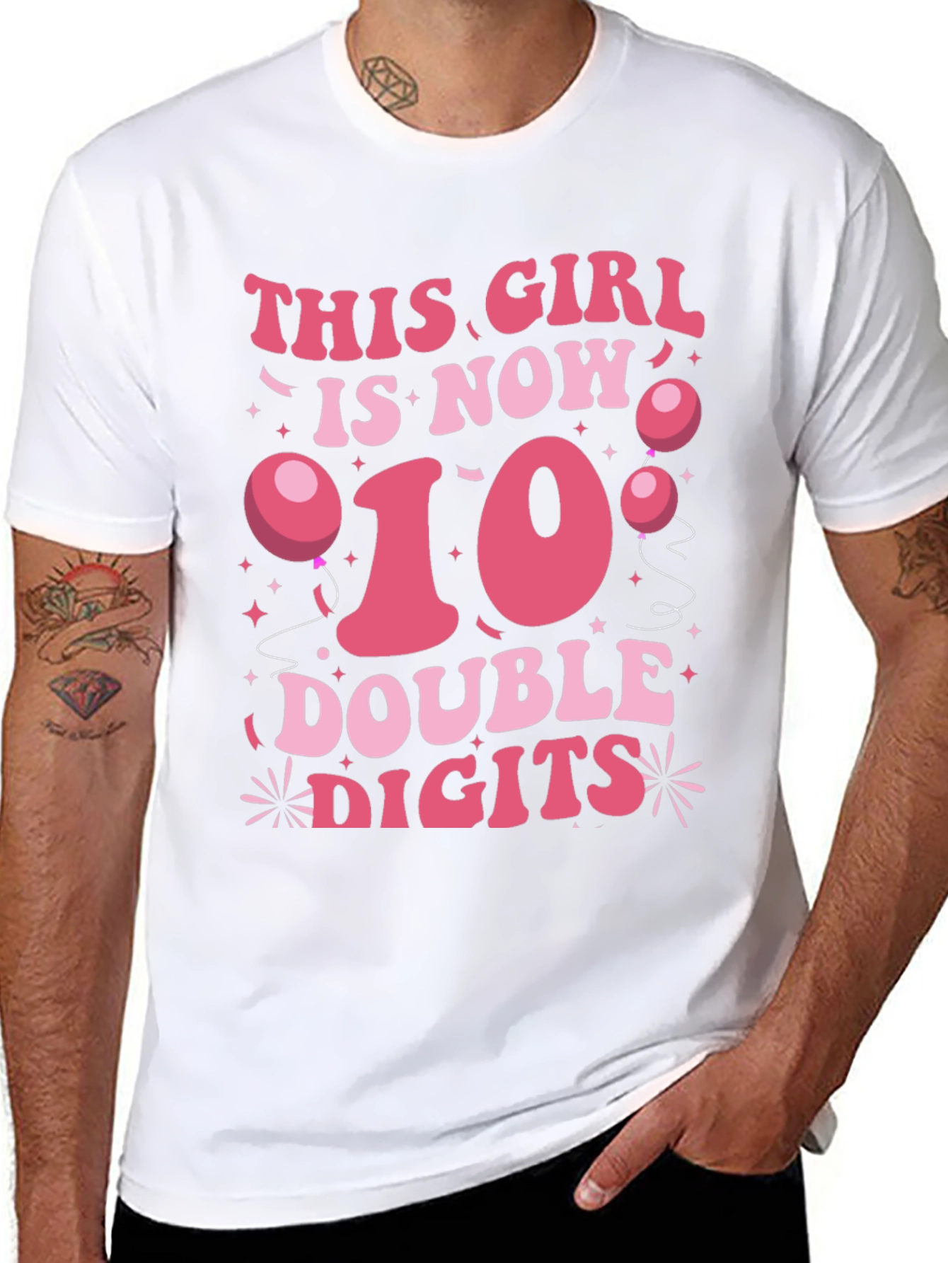This Girl is Now 10 Double Digits T-Shirt