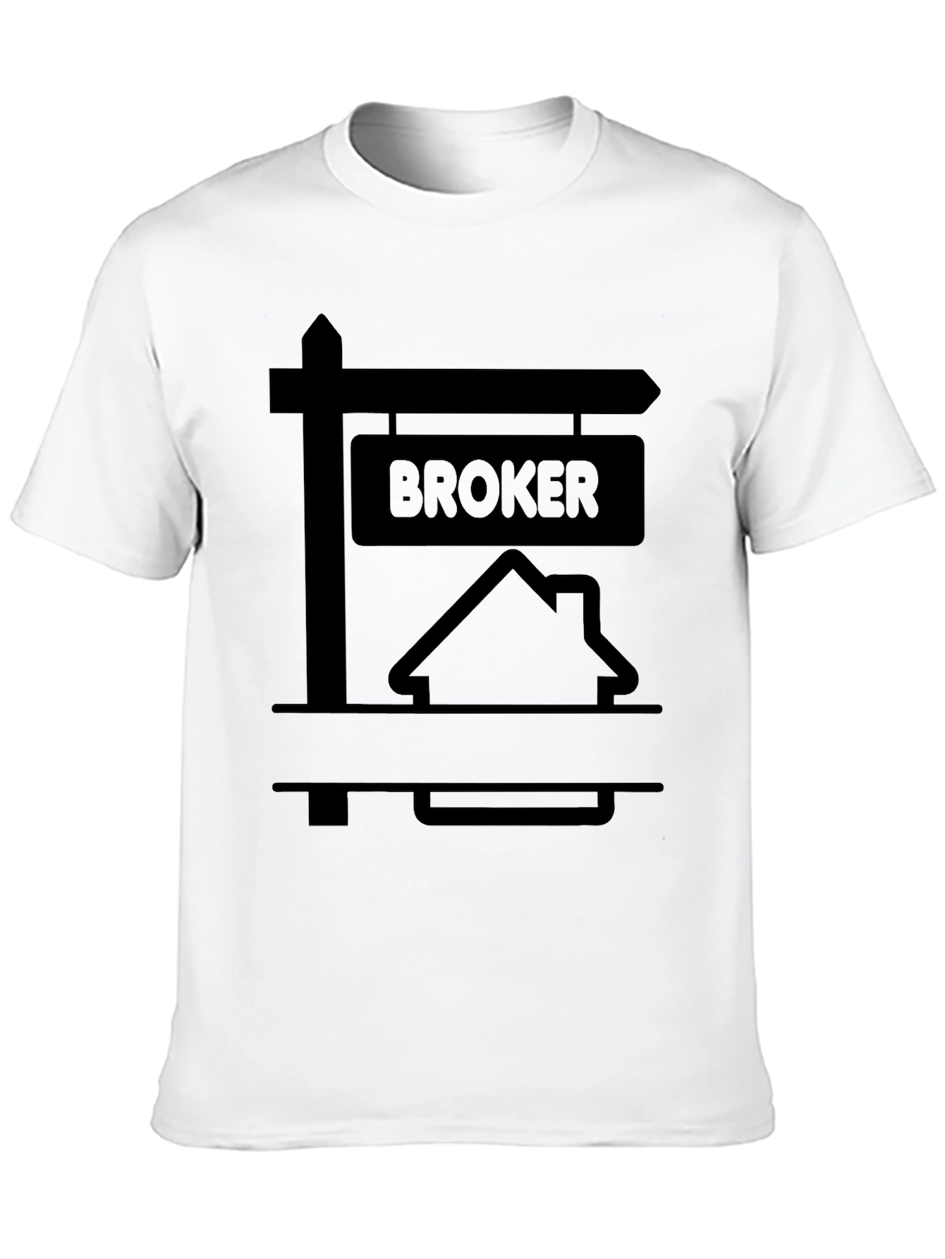 Broker T-Shirt - Real Estate House Design