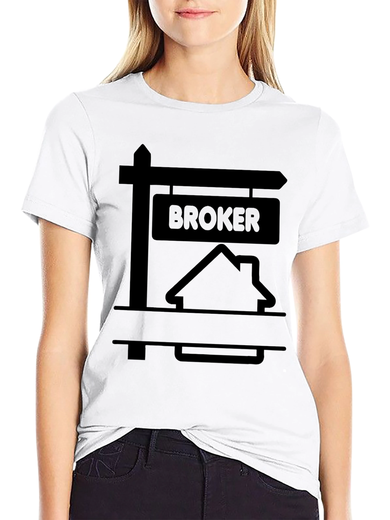 Broker T-Shirt - Real Estate House Design