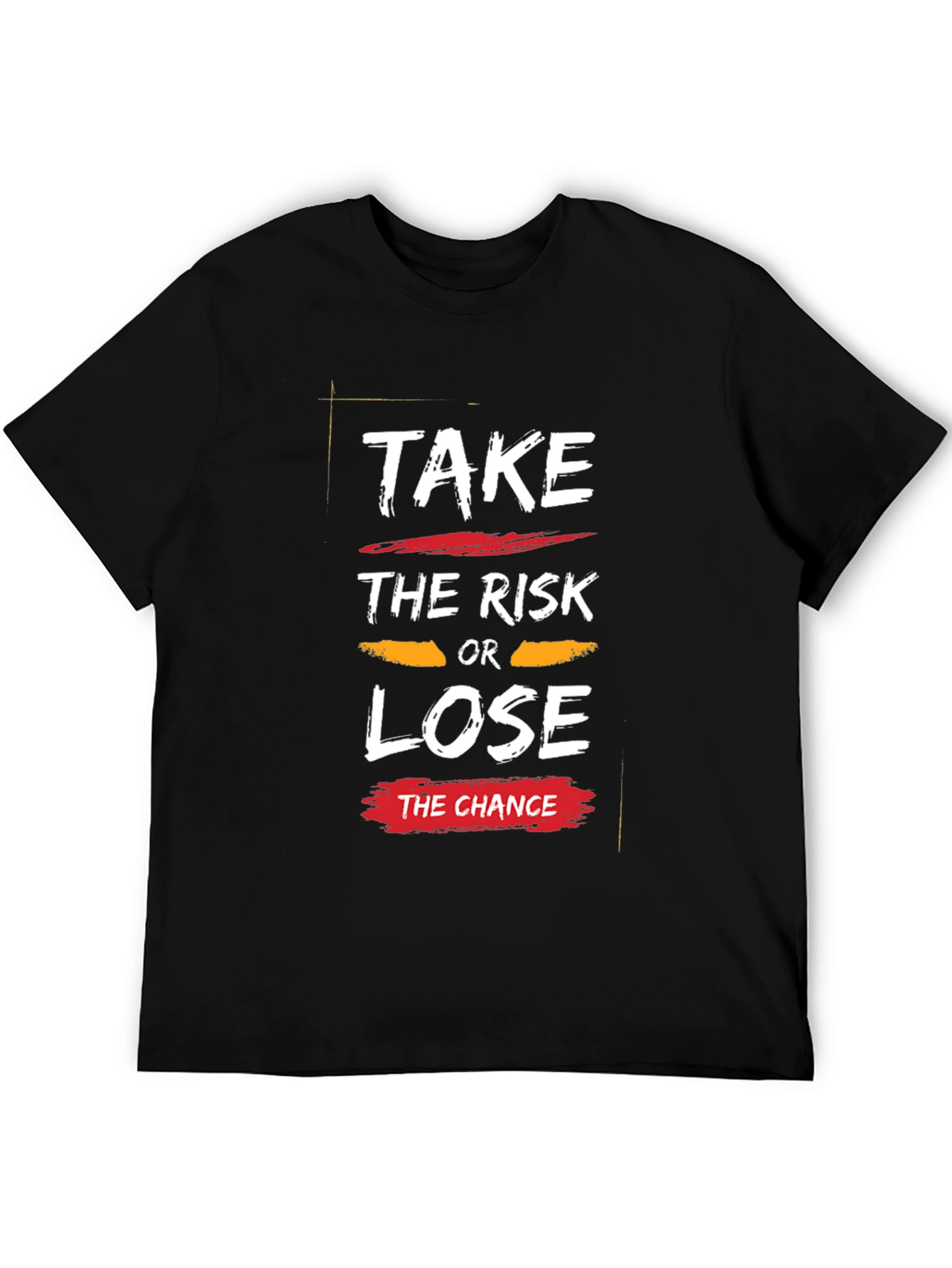 Take the Risk Graphic T-Shirt - Black