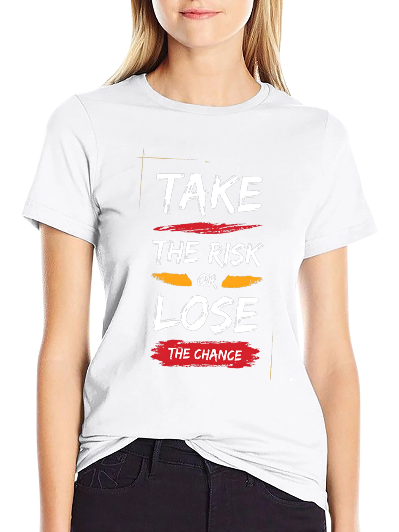 Take the Risk Graphic T-Shirt - Black