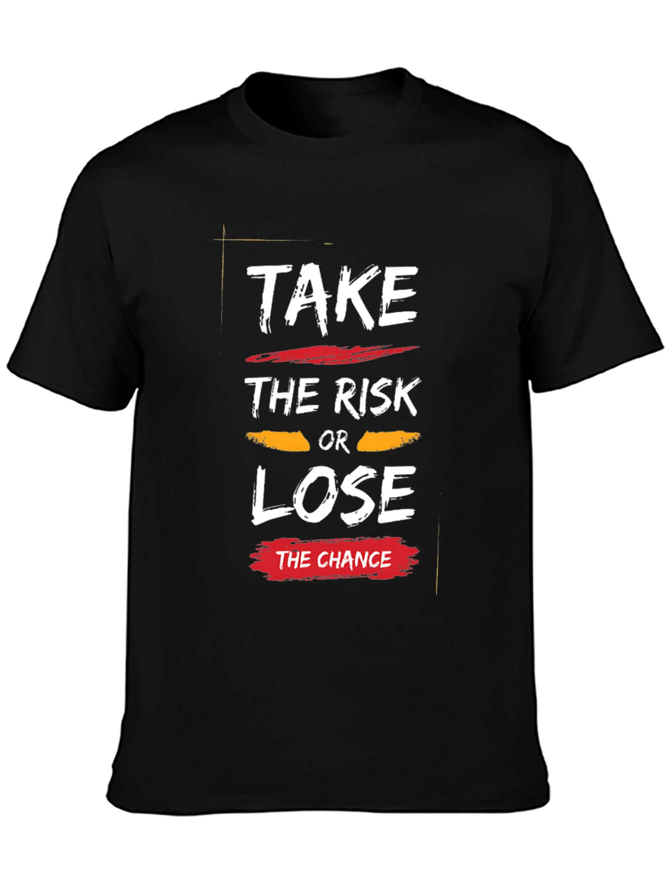 Take the Risk Graphic T-Shirt - Black