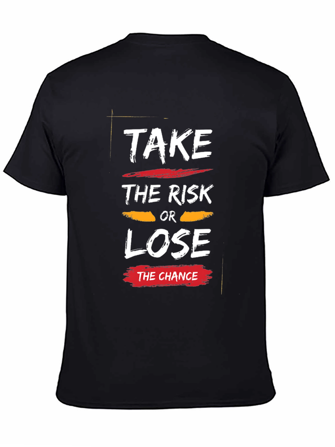 Take the Risk Graphic T-Shirt - Black