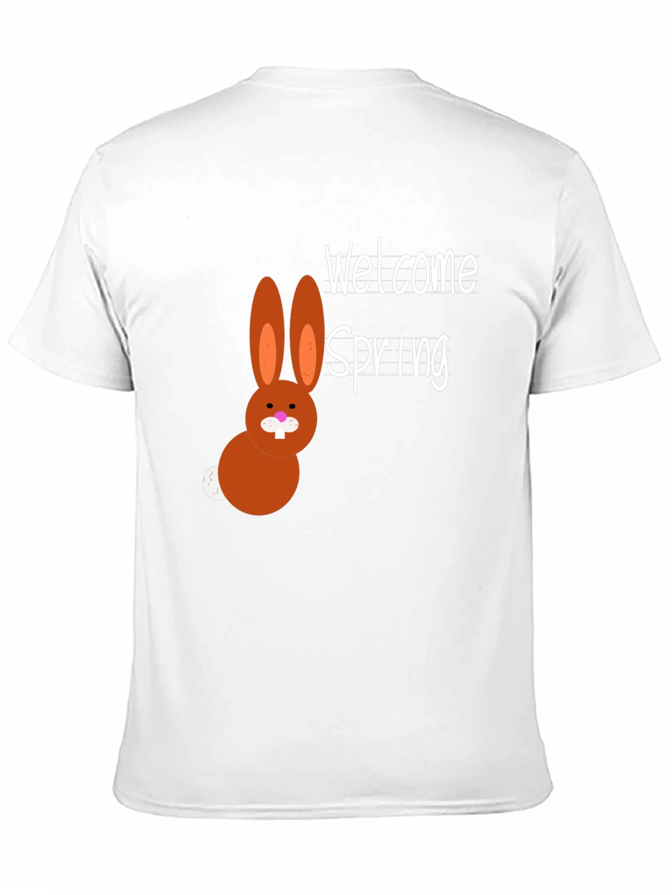 Welcome Spring Easter Bunny T-Shirt