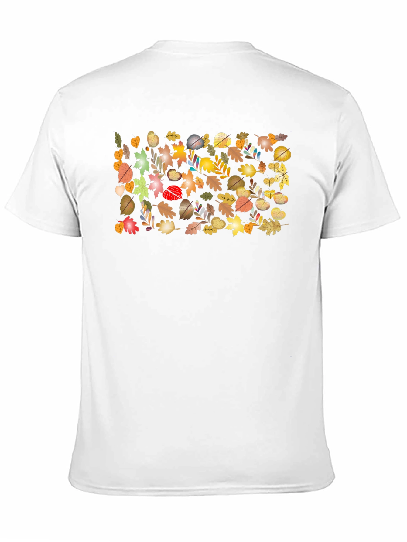 Autumn Leaves T-Shirt - Nature Inspired Design