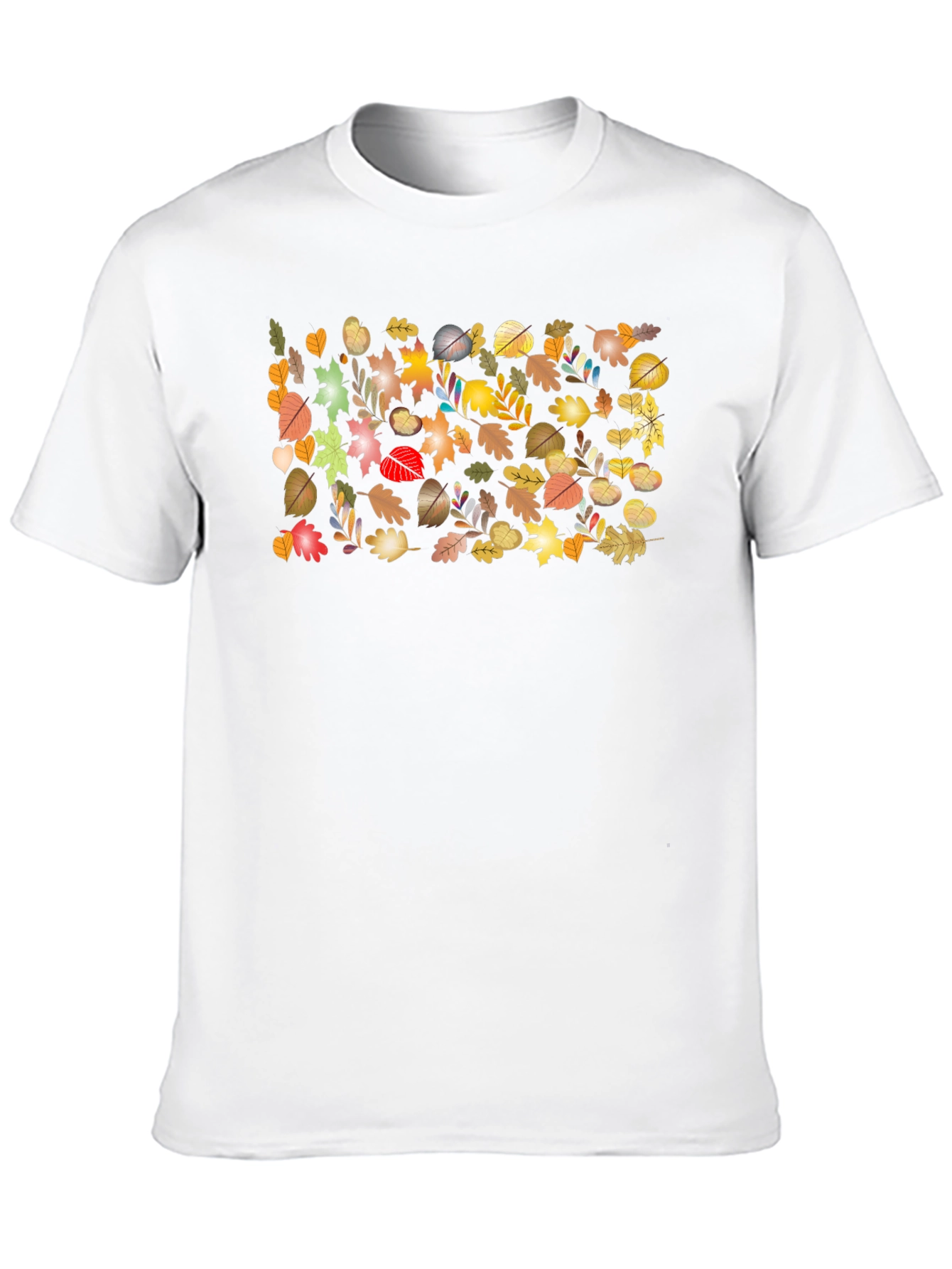 Autumn Leaves T-Shirt - Nature Inspired Design