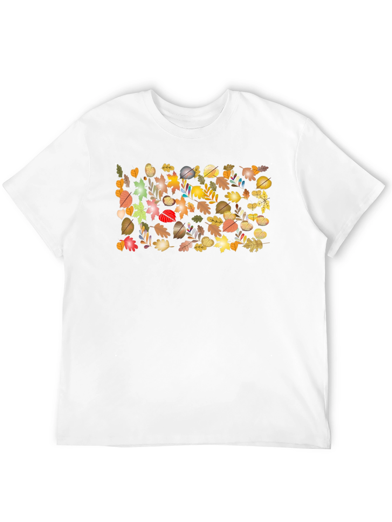 Autumn Leaves T-Shirt - Nature Inspired Design