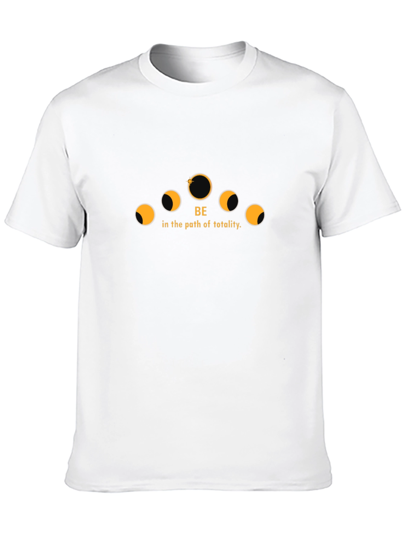 Path of Totality Eclipse Graphic Tee - Black Cotton