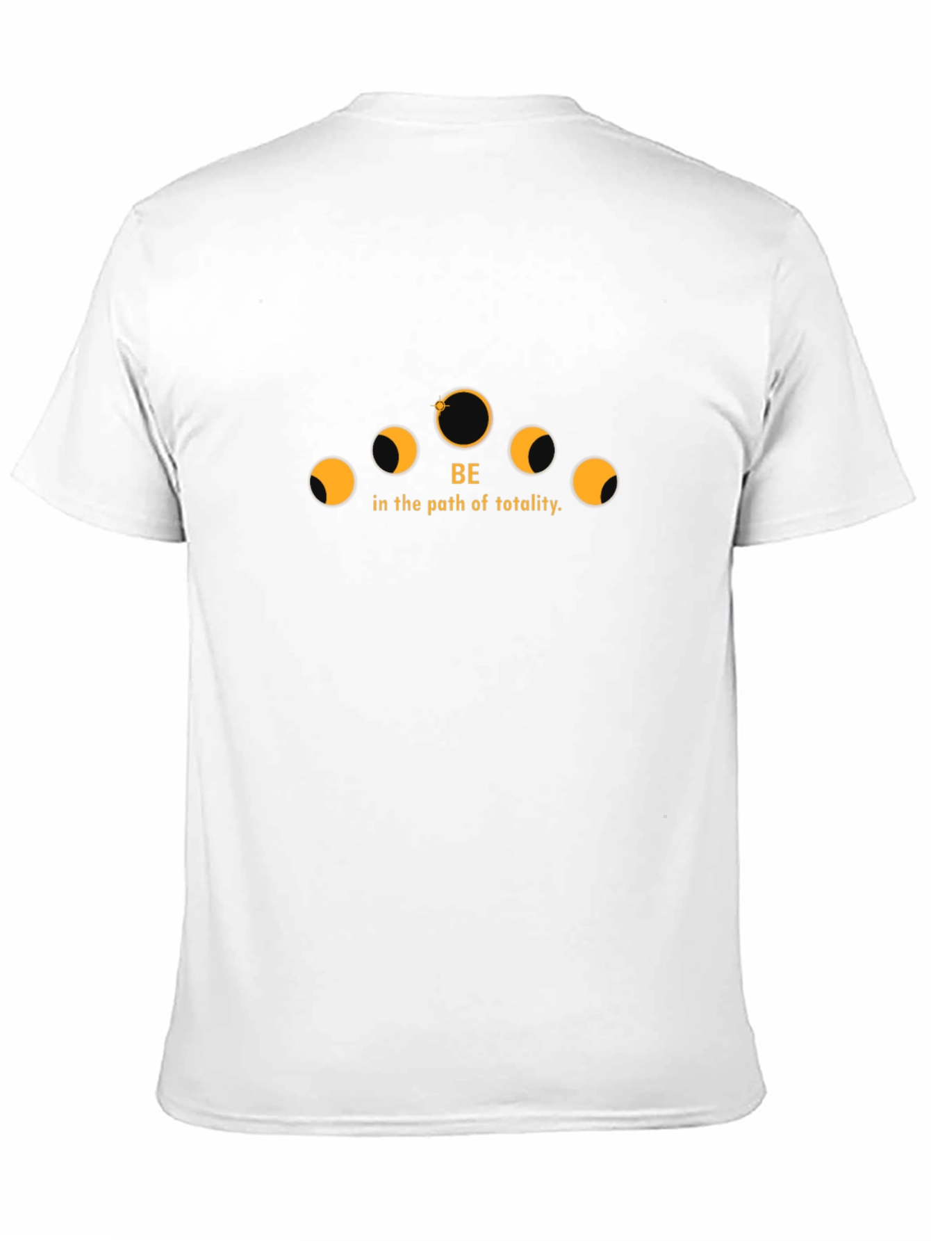 Path of Totality Eclipse Graphic Tee - Black Cotton