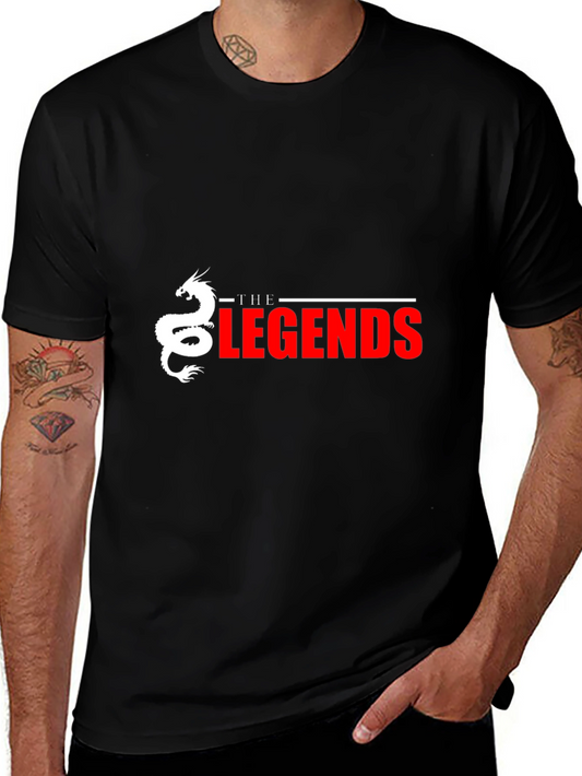 The Legends Graphic Tee - Dragon Design
