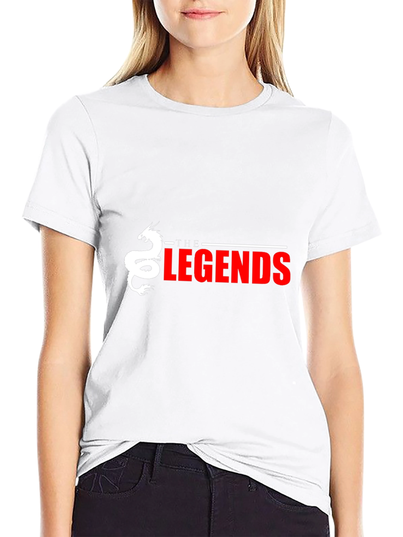The Legends Graphic Tee - Dragon Design