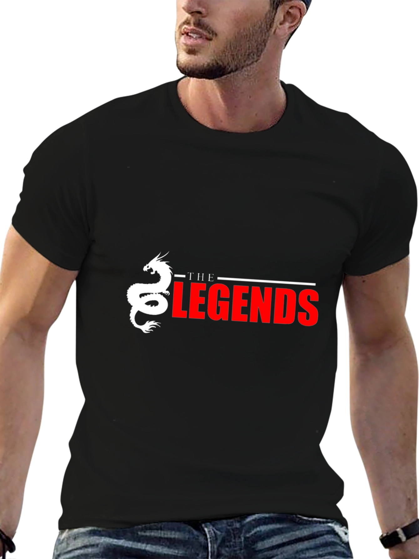 The Legends Graphic Tee - Dragon Design