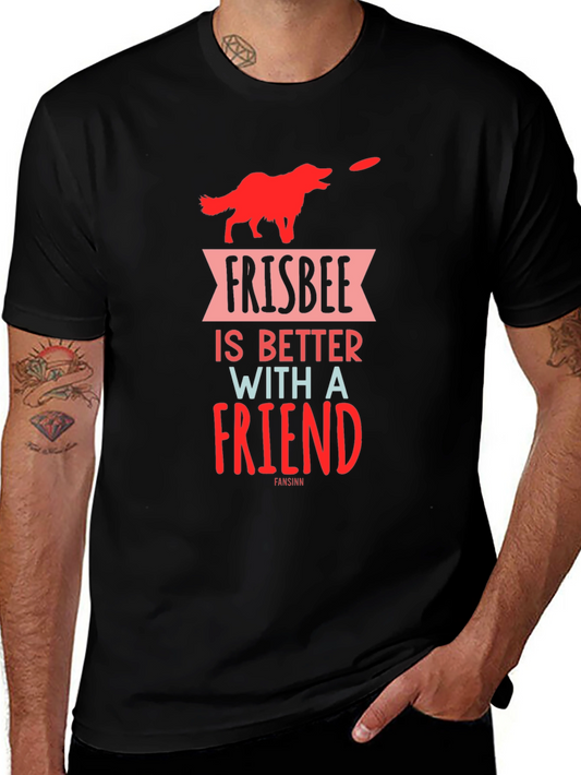 Frisbee is Better With a Friend Graphic T-Shirt
