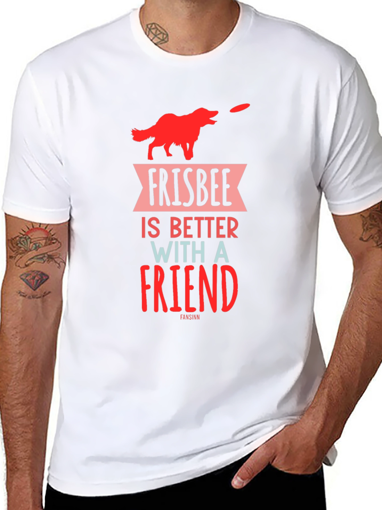Frisbee is Better With a Friend Graphic T-Shirt