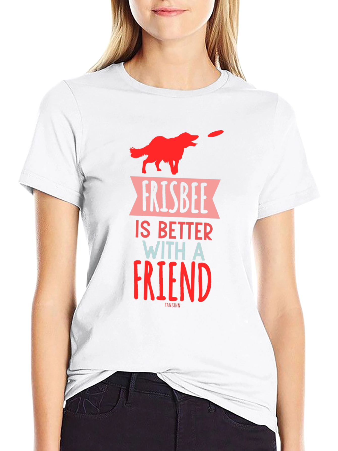 Frisbee is Better With a Friend Graphic T-Shirt