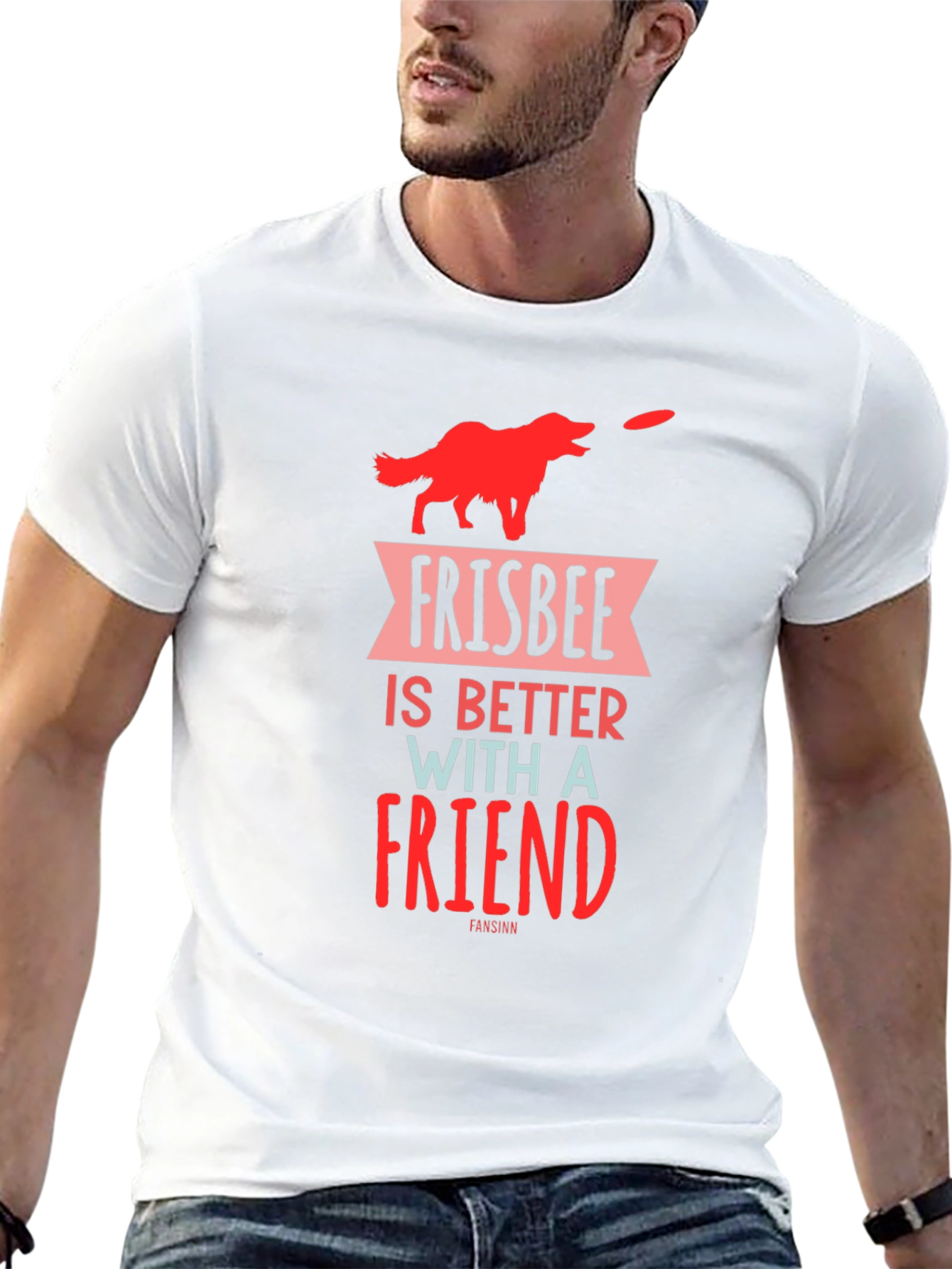 Frisbee is Better With a Friend Graphic T-Shirt