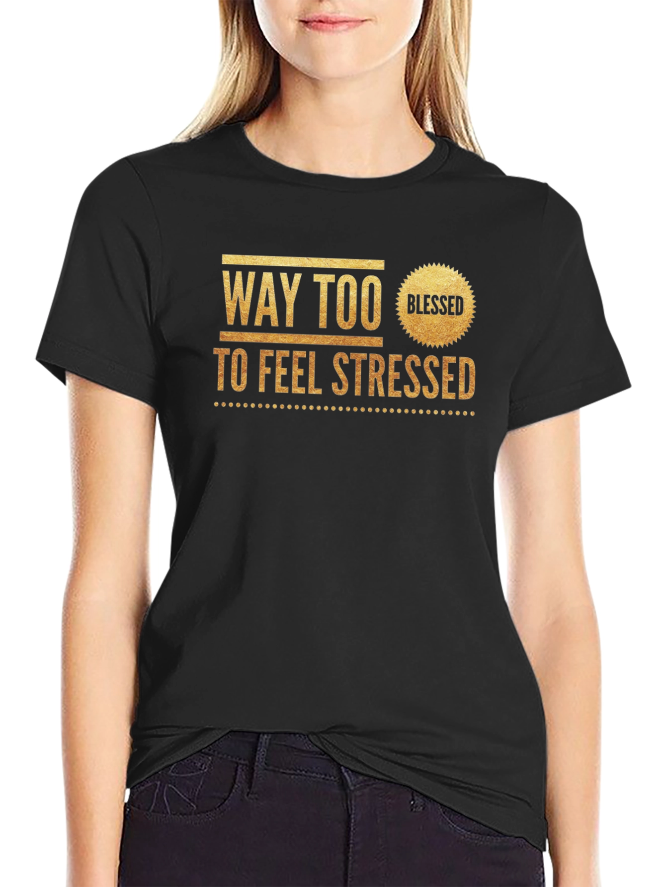 Way Too Blessed Graphic Tee