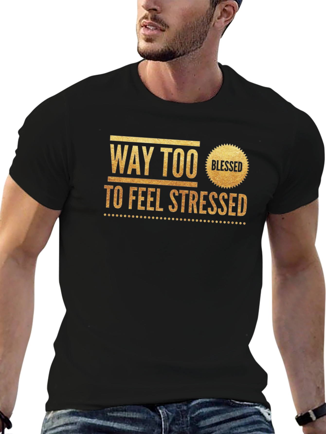 Way Too Blessed Graphic Tee
