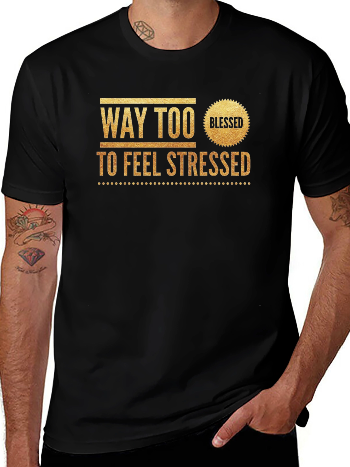 Way Too Blessed Graphic Tee