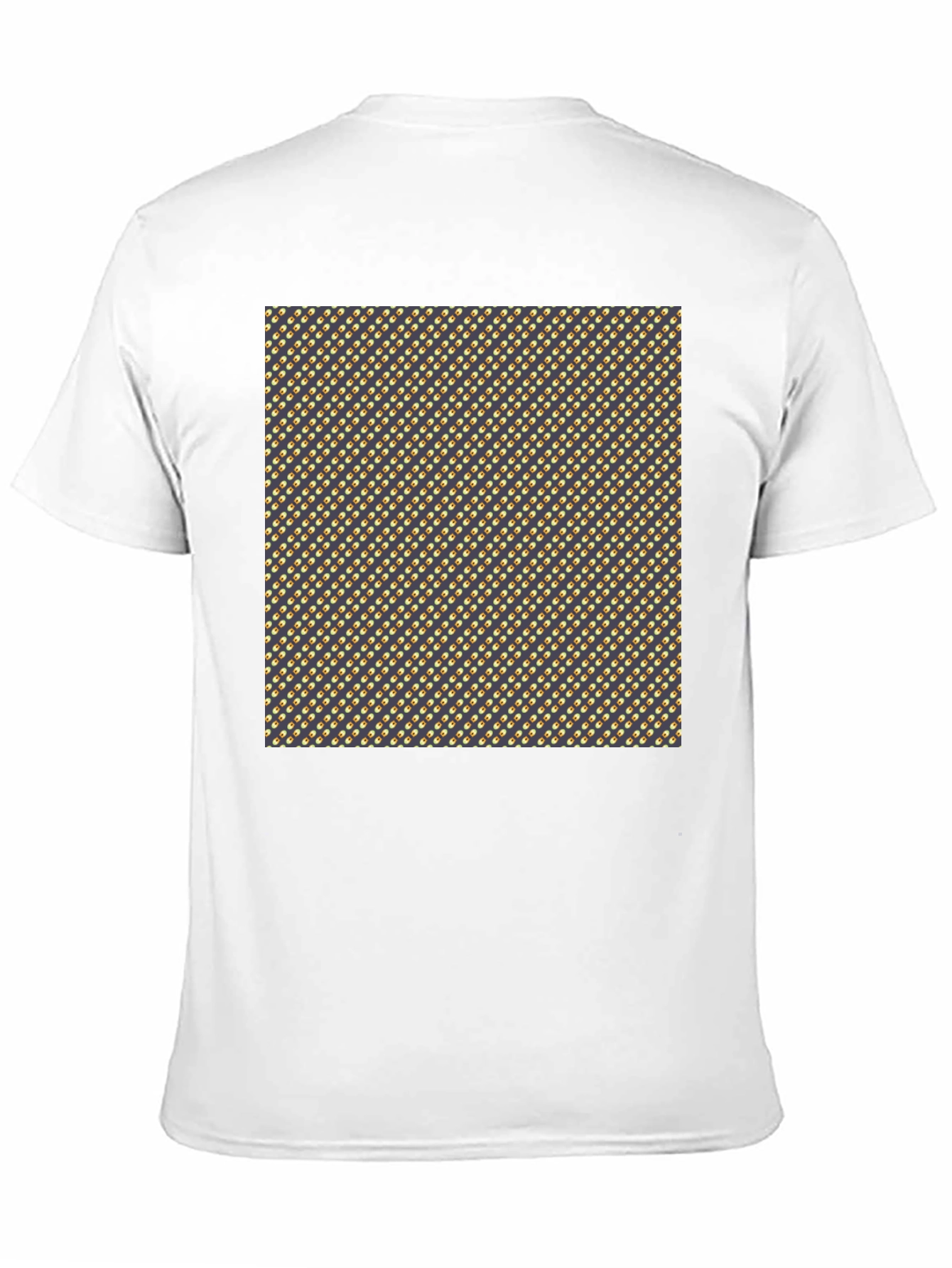 Stylish Black Tee with Unique Pattern
