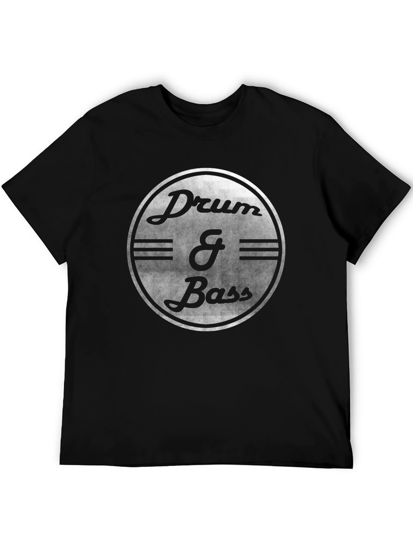 Drum & Bass Graphic Tee - Music Lovers T-Shirt