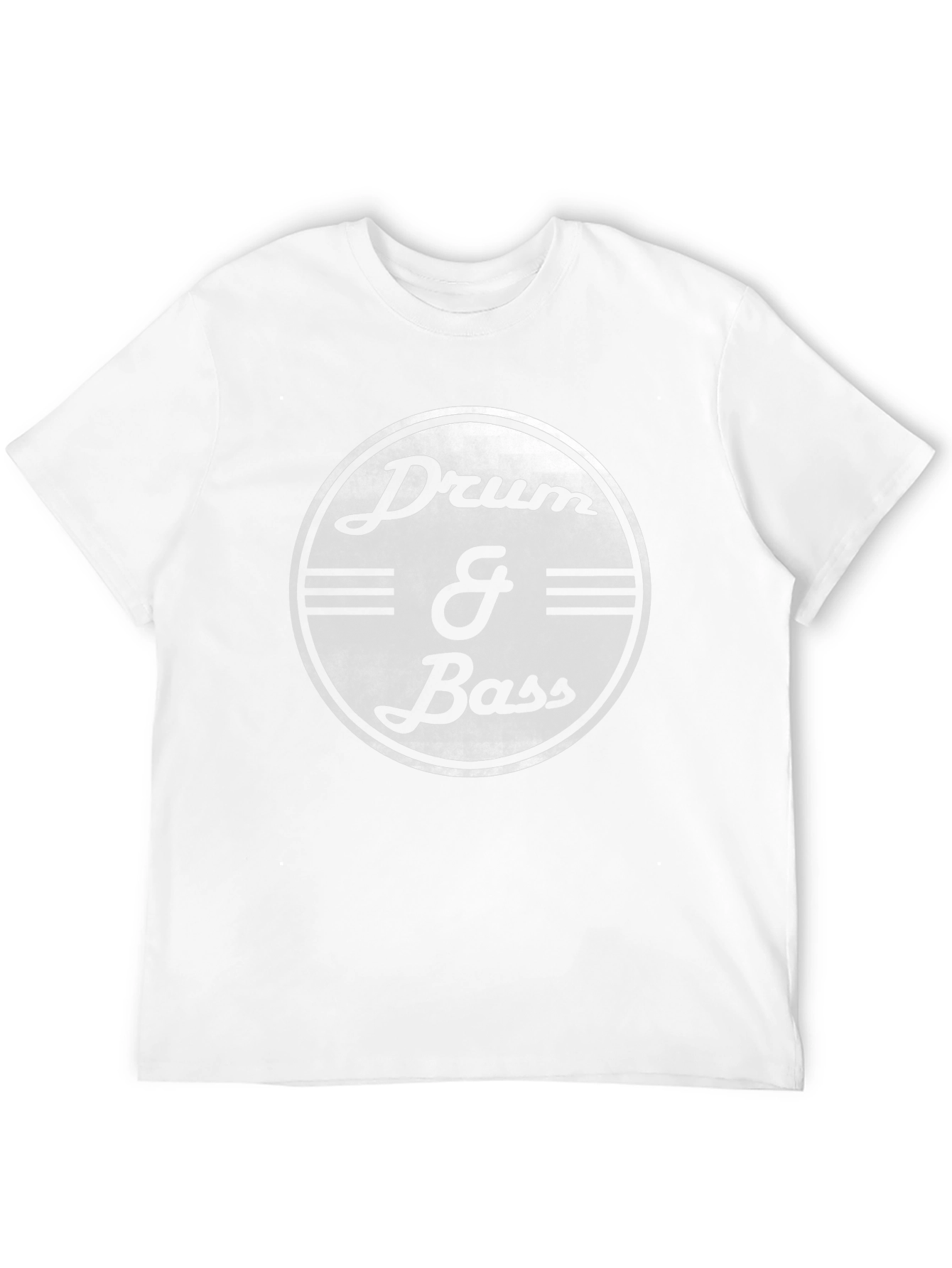 Drum & Bass Graphic Tee - Music Lovers T-Shirt