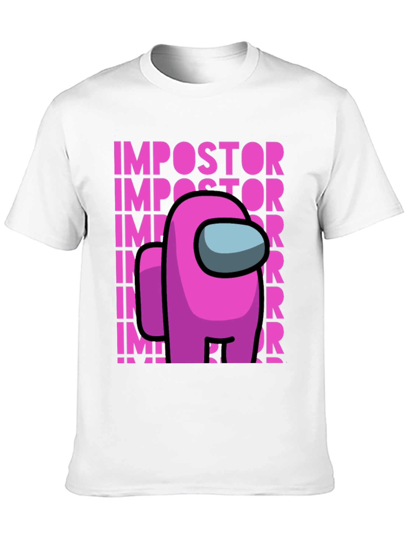 Among Us Impostor T-Shirt - Crewmate Gaming Tee