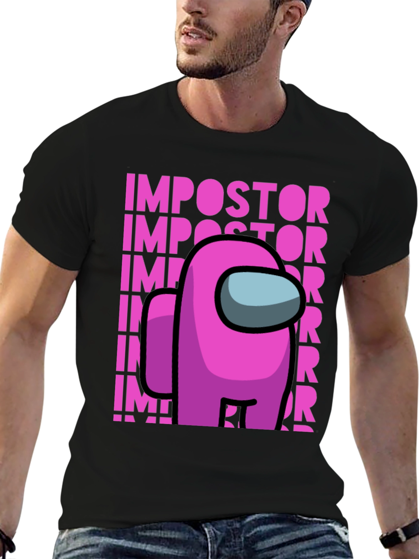Among Us Impostor T-Shirt - Crewmate Gaming Tee