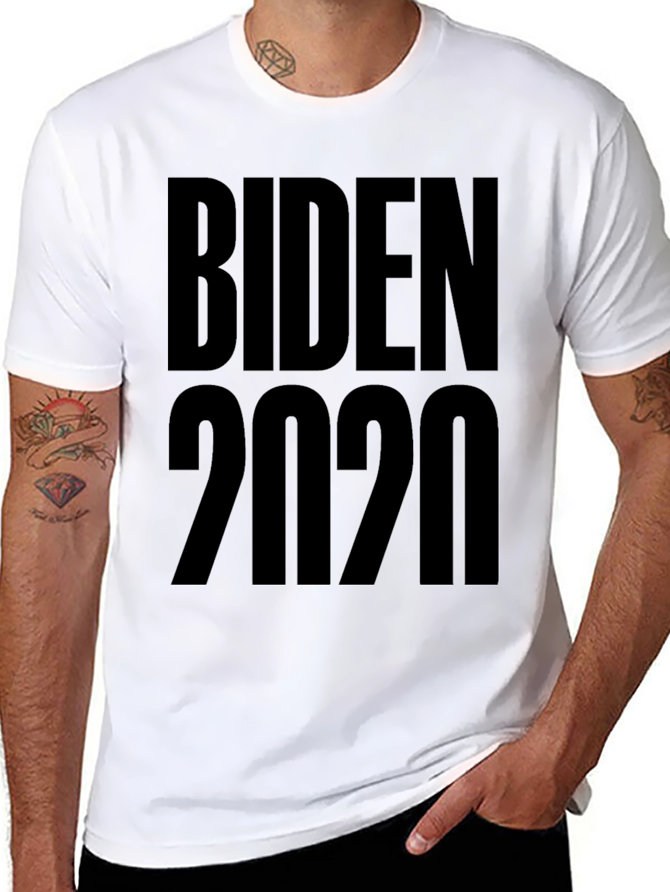 Biden 2020 Graphic Tee - Black Political T-Shirt