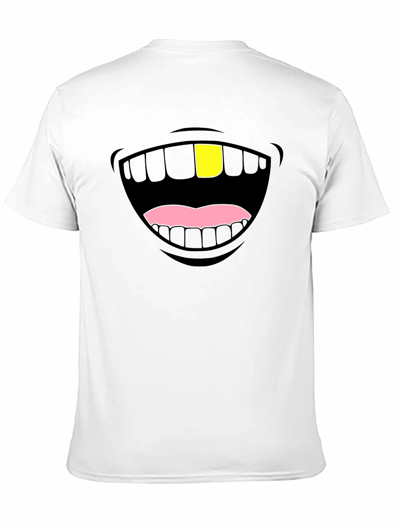 Funny Gold Tooth Graphic T-Shirt