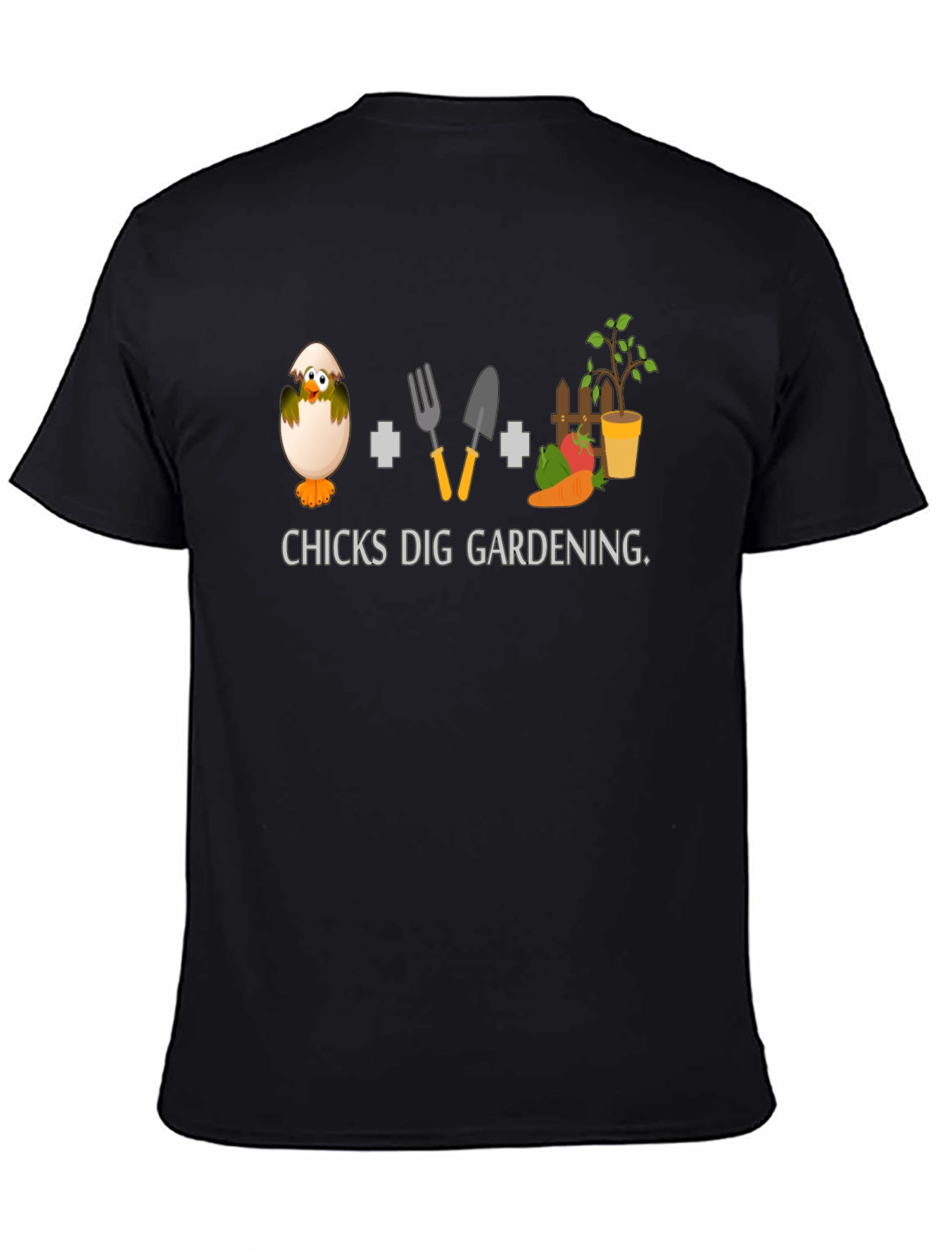 Chicks Dig Gardening Graphic T-Shirt