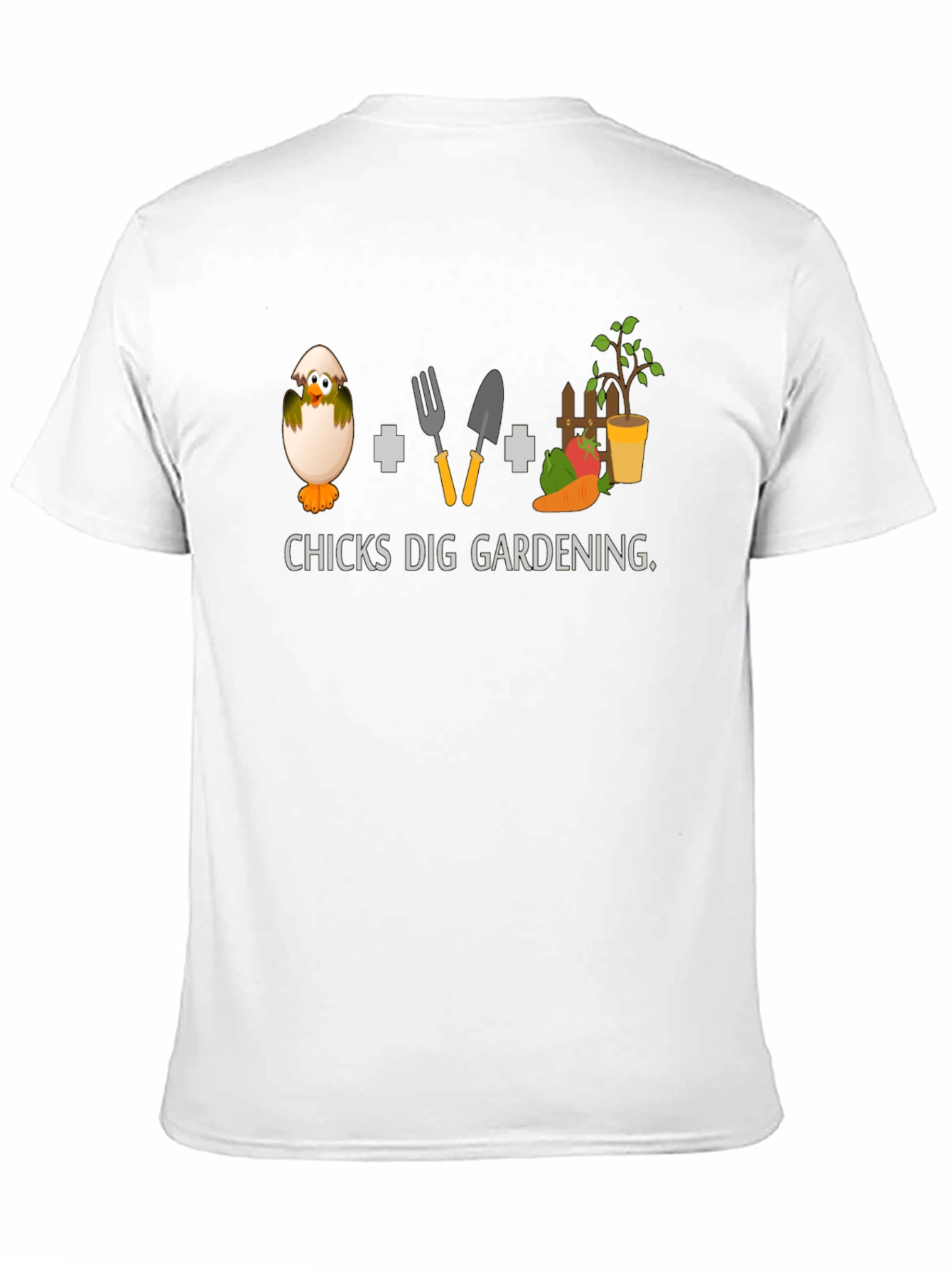 Chicks Dig Gardening Graphic T-Shirt