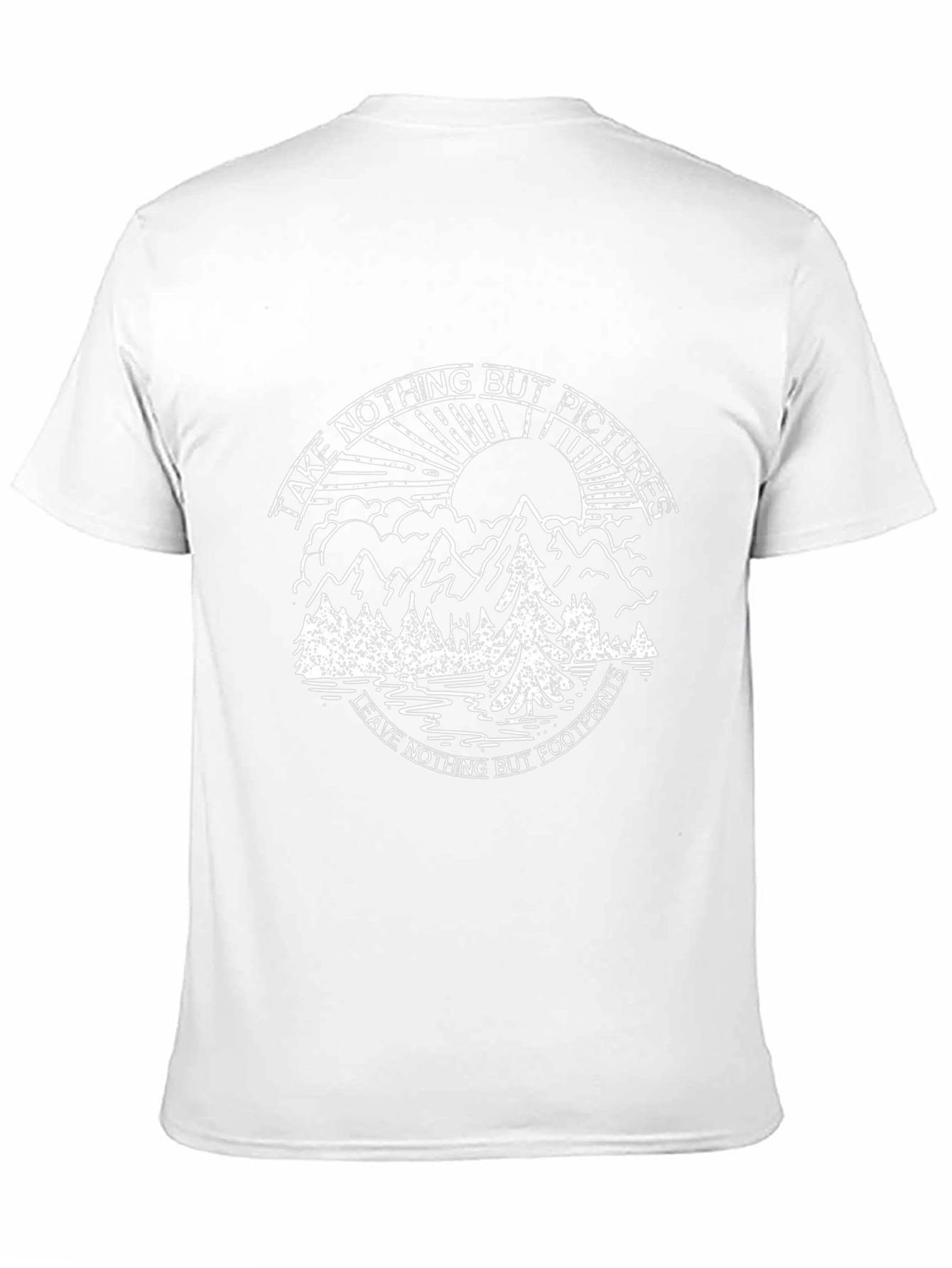 Nature Lover Graphic Tee - Take Nothing But Pictures