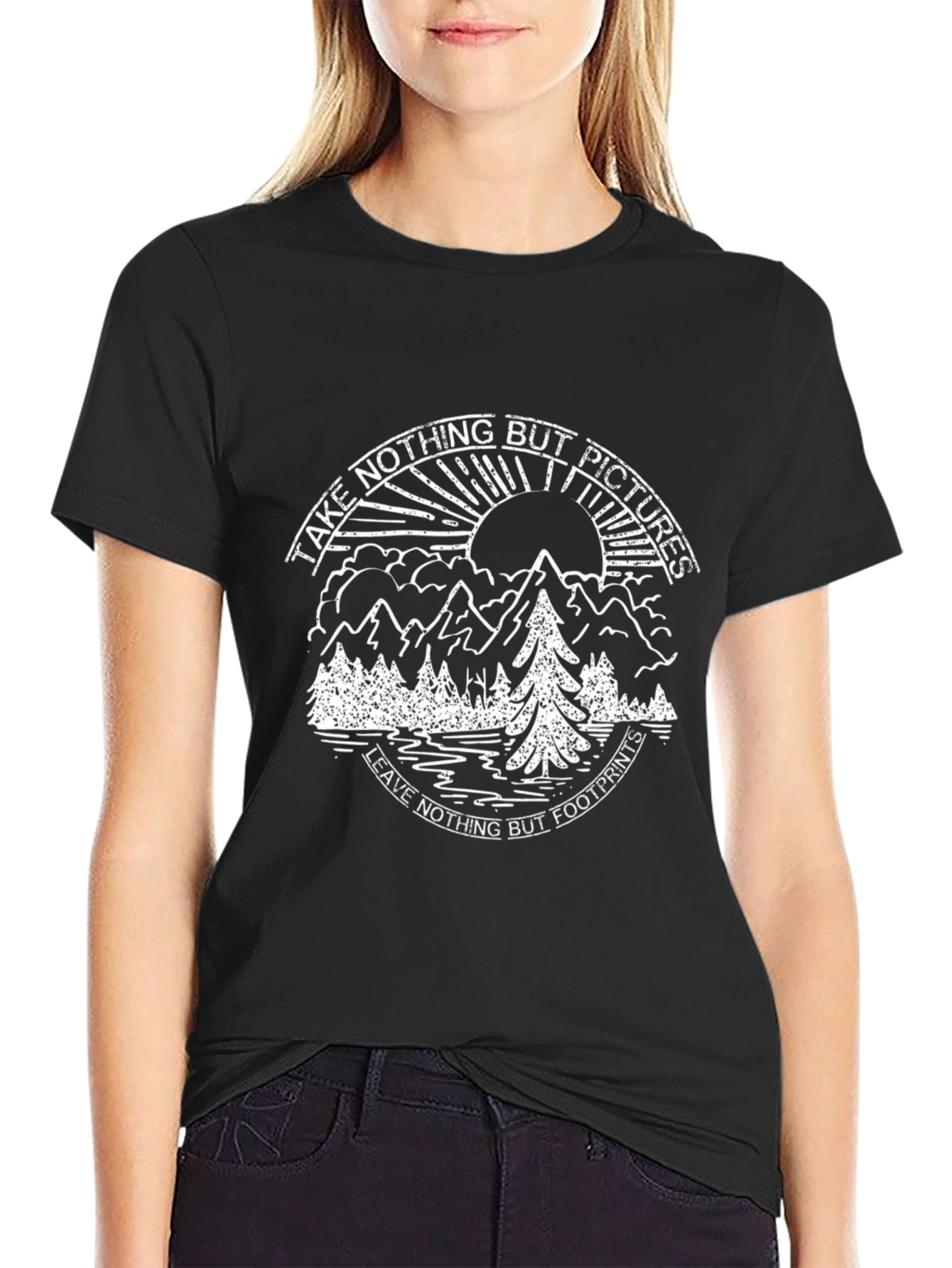Nature Lover Graphic Tee - Take Nothing But Pictures