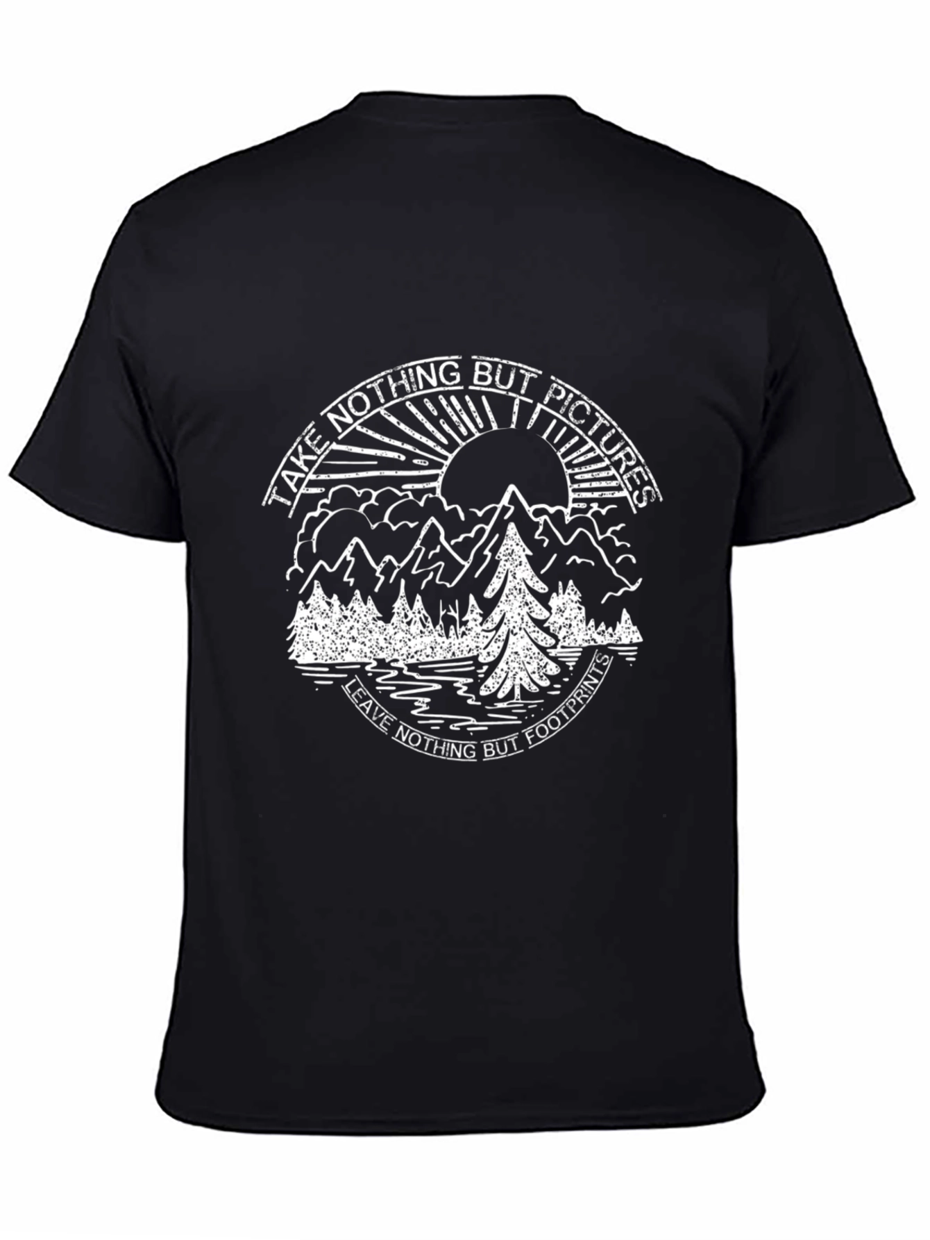 Nature Lover Graphic Tee - Take Nothing But Pictures